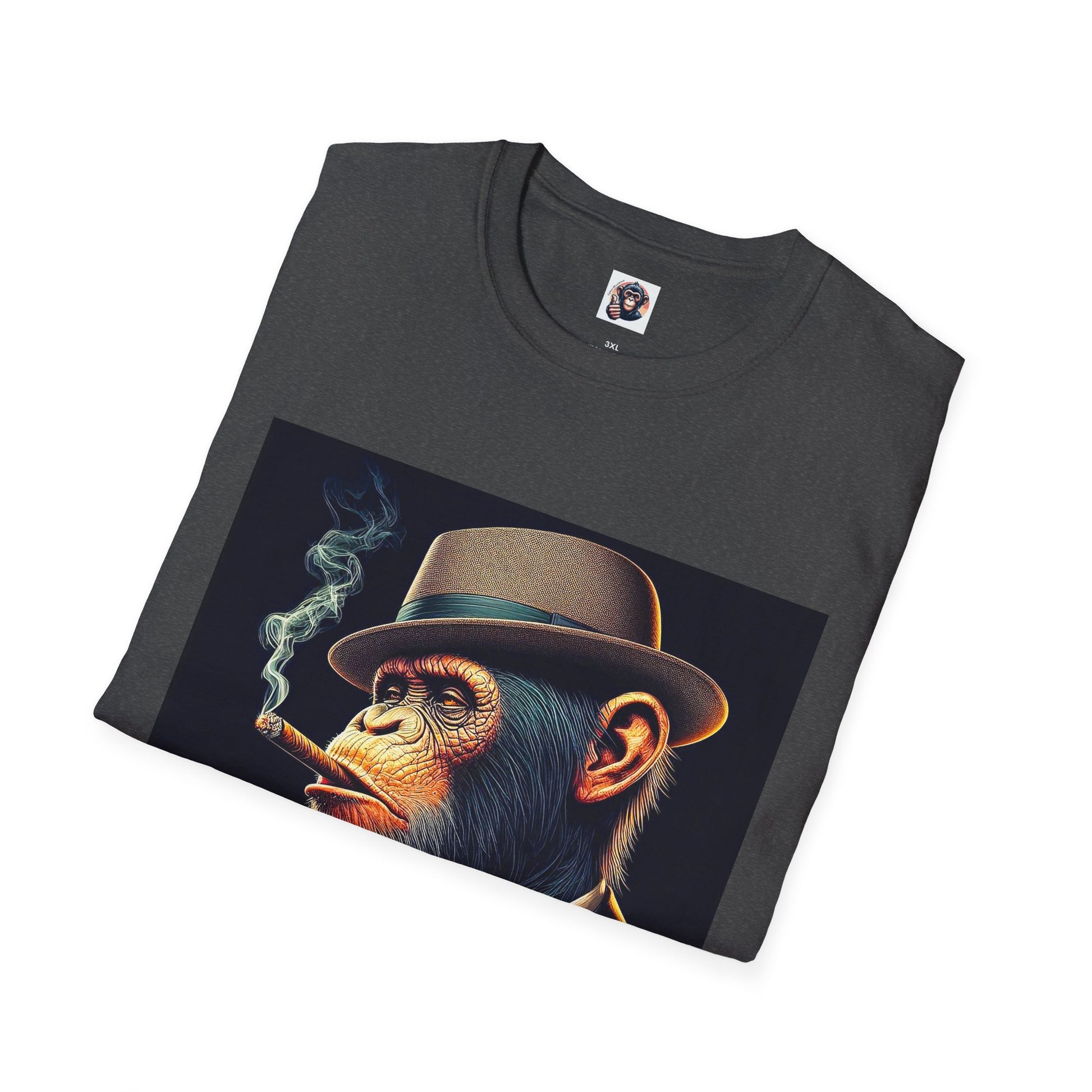Bonobo cigars and whiskey T-Shirt Printify