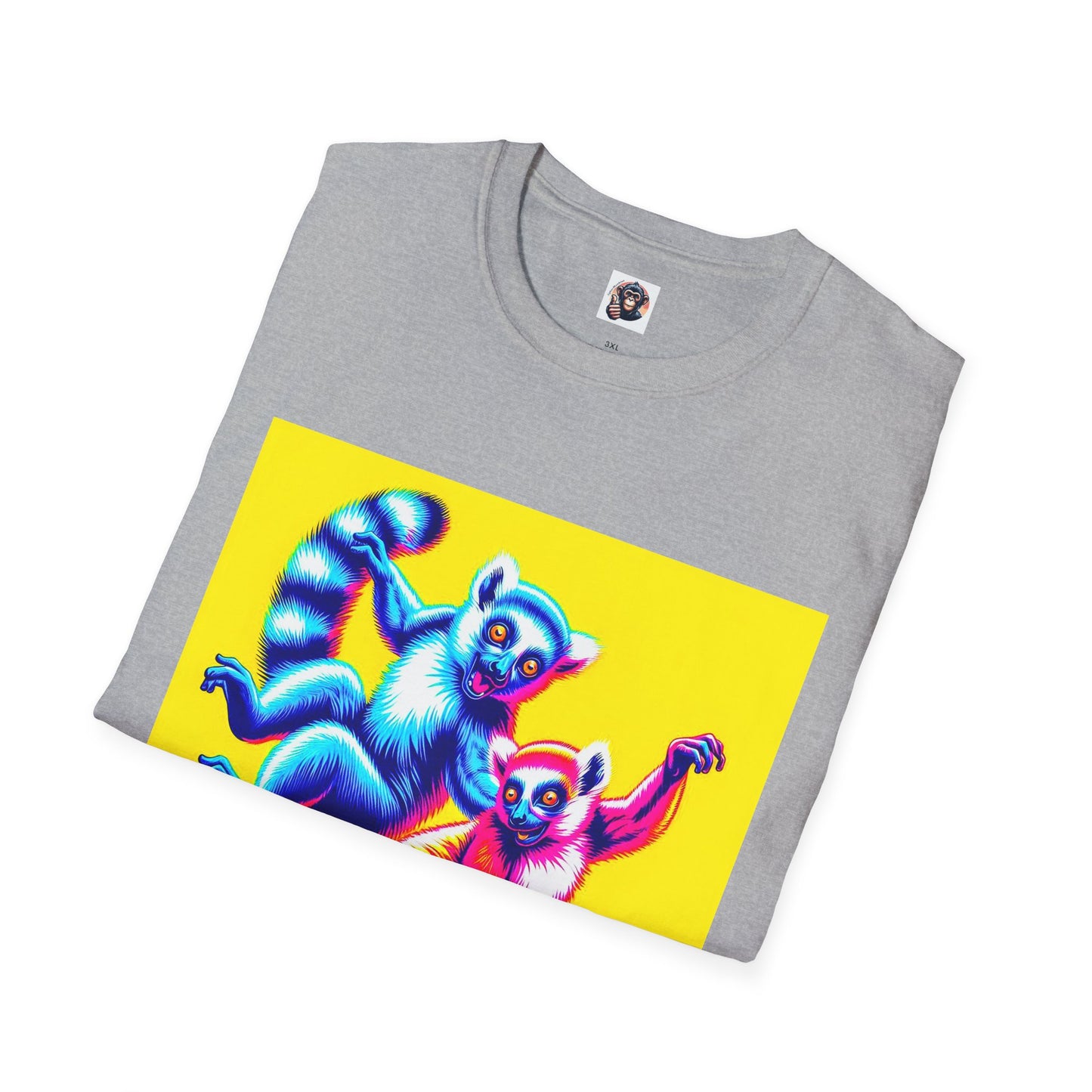 Lemurs happy dancing T-Shirt Printify