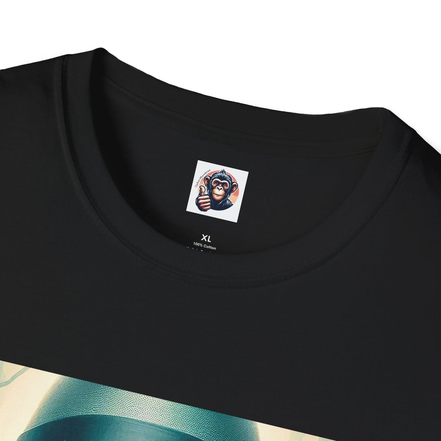 Gorilla cigar smoking T-Shirt Printify