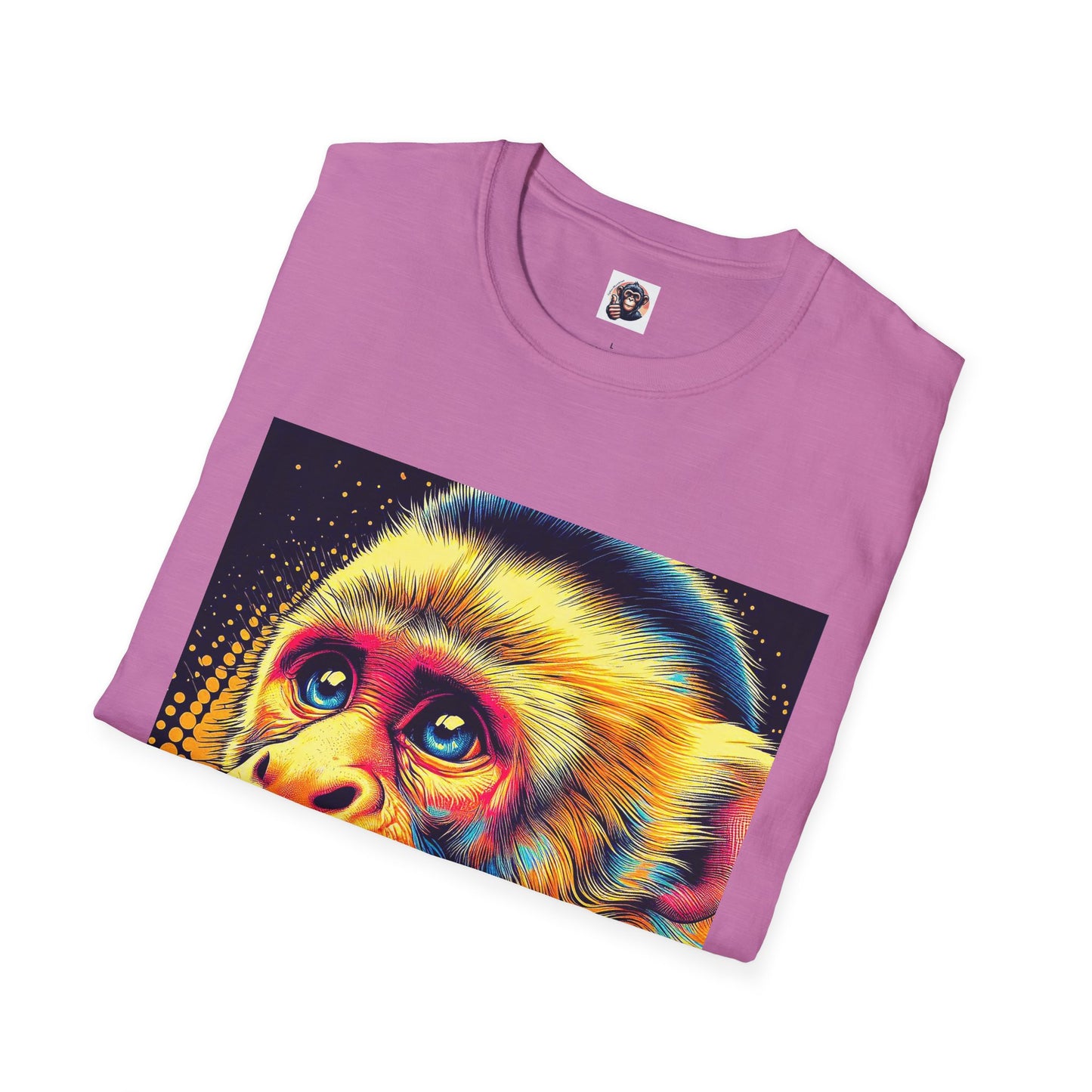 Capuchin Monkey colorful beauty shirt