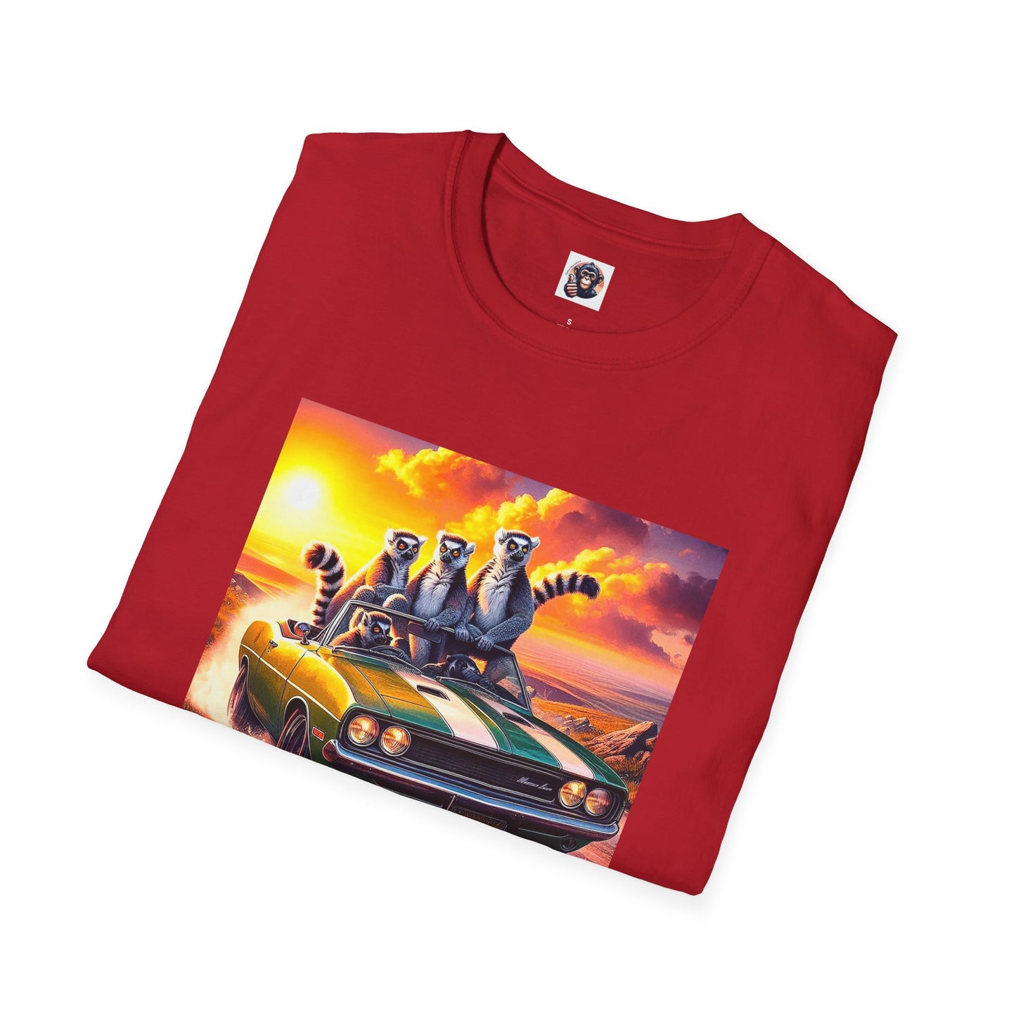 Wacky Lemurs T-Shirt Printify