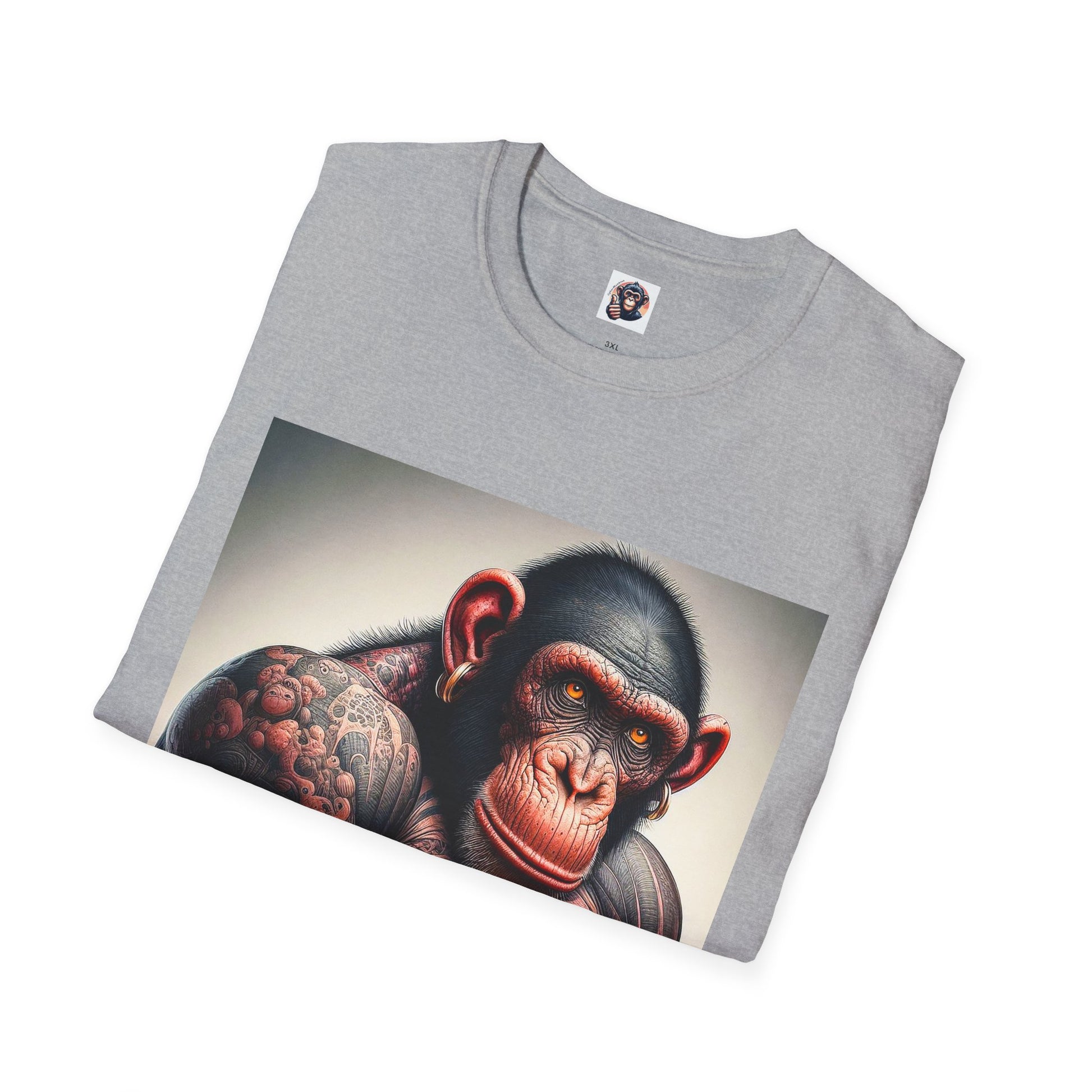 Bonobo muscles T-Shirt Printify