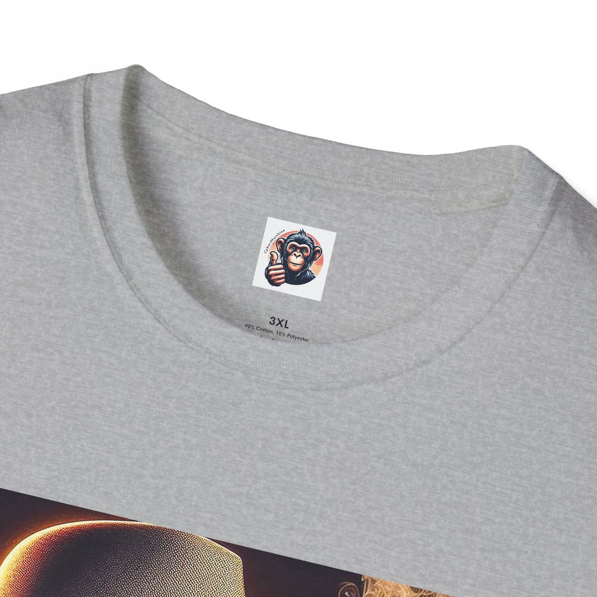 Bonobo whiskey anf cigars T-Shirt Printify