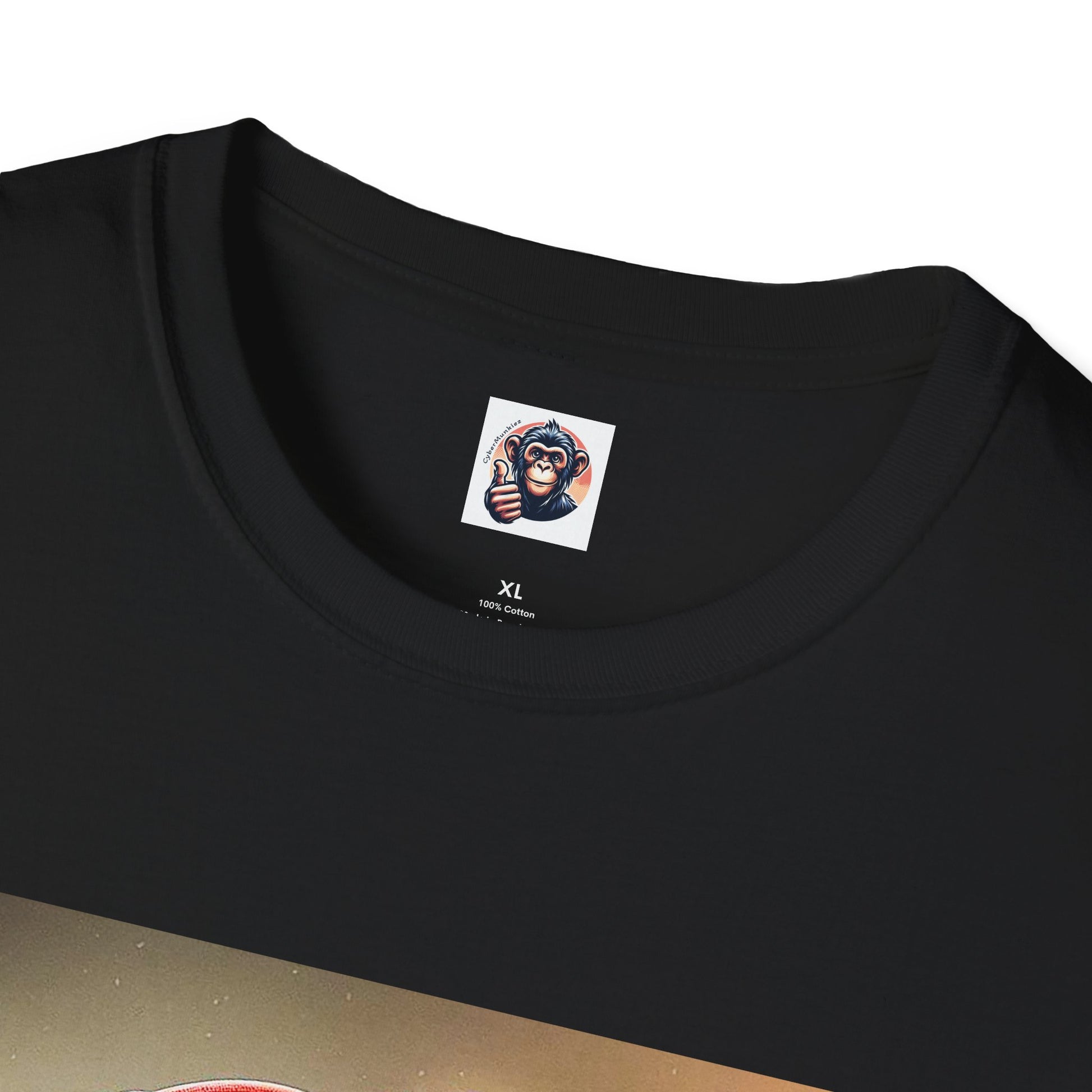 Wacky Capuchin Monkey Asian couple T-Shirt Printify