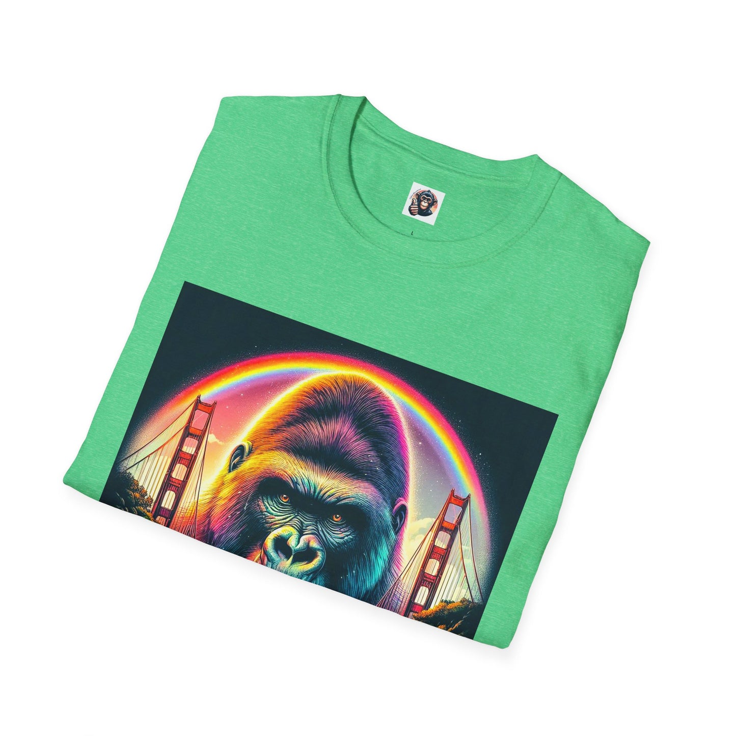 Gorilla rainbow ocean