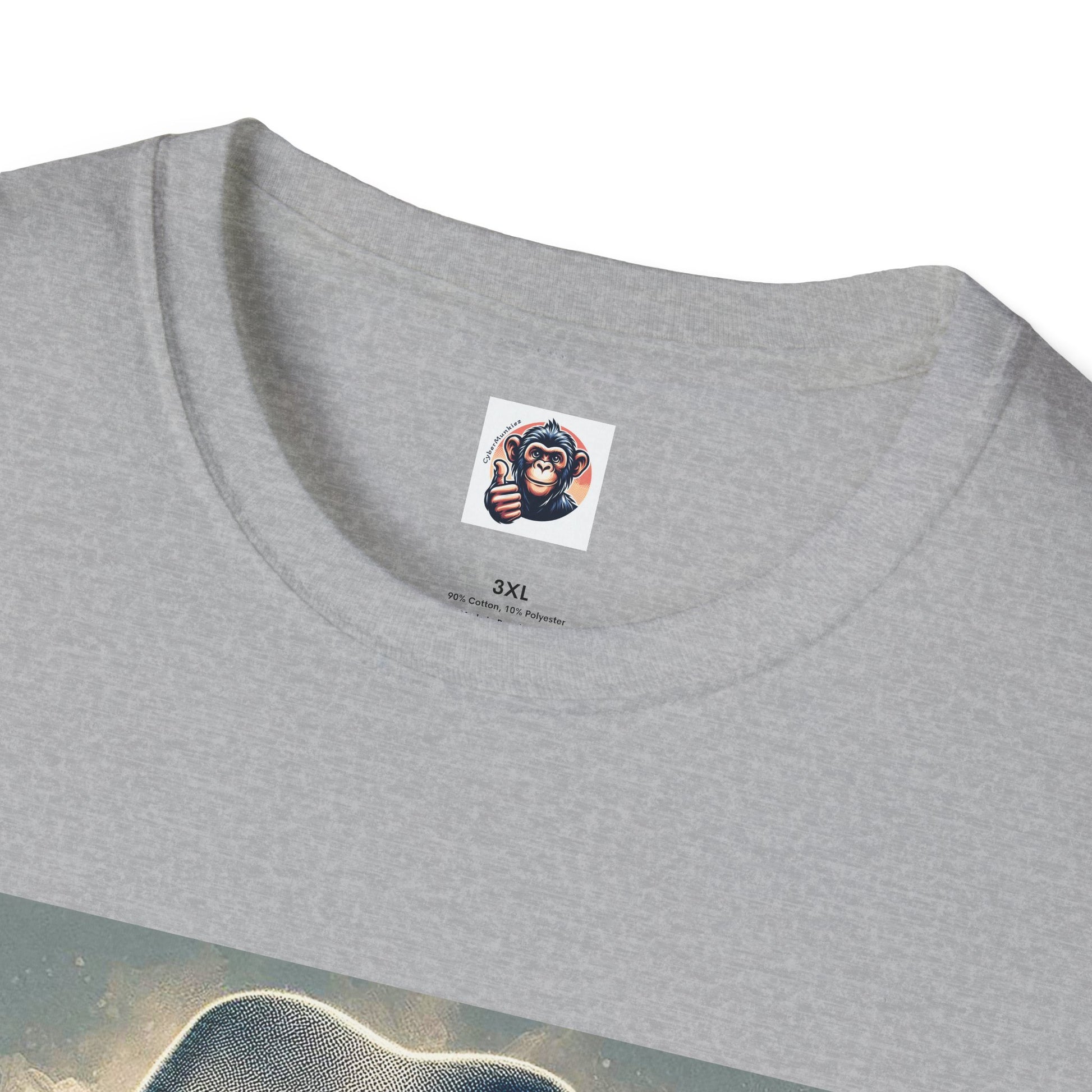 Capuchin Monkey hat and bow tie T-Shirt Printify