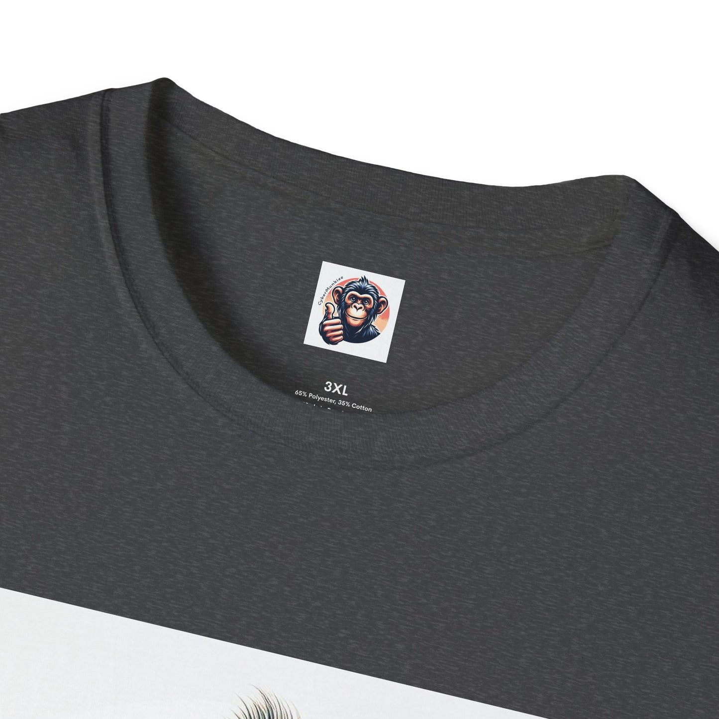 Baboon surfer T-Shirt Printify