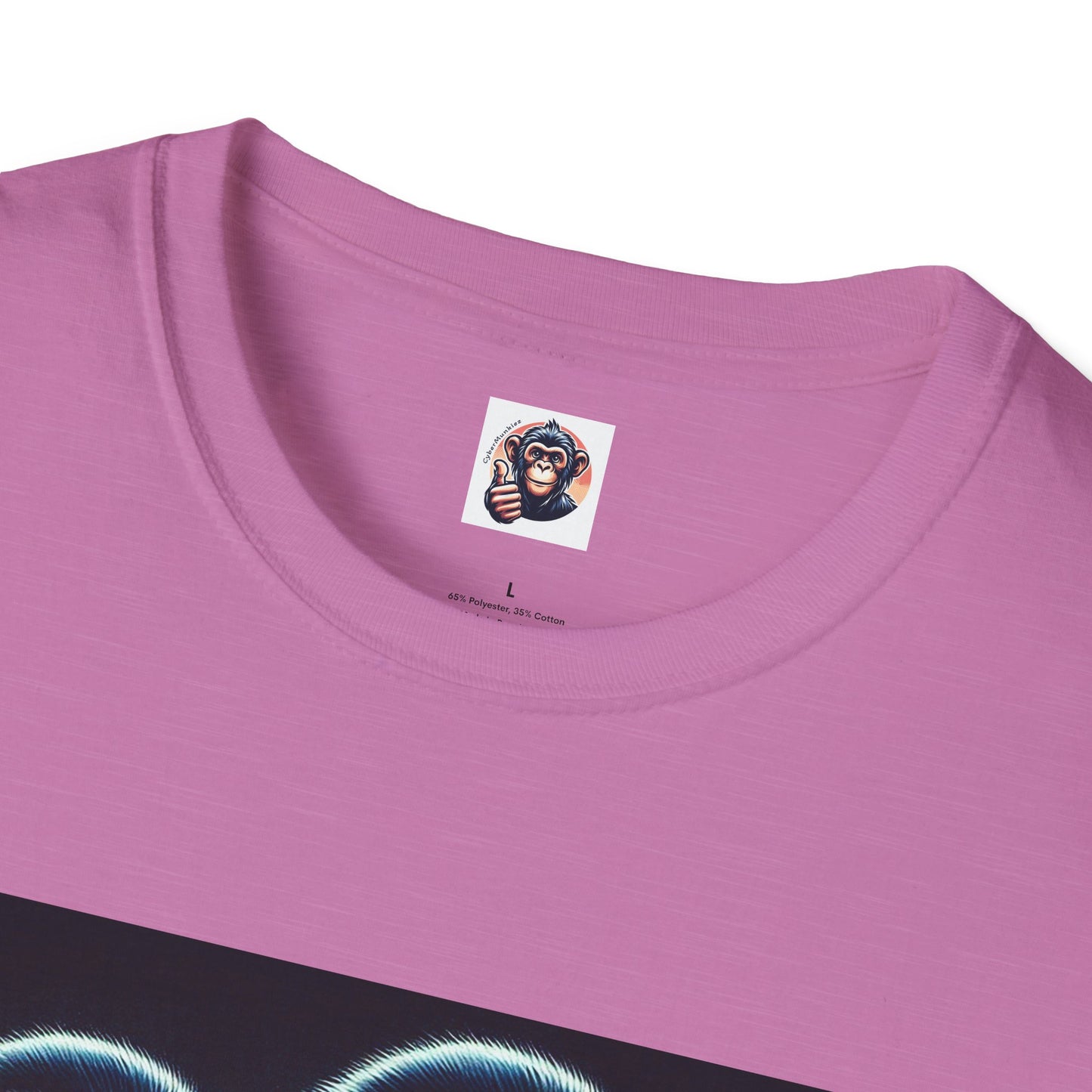 Wacky Capuchin Monkey men in black shirt