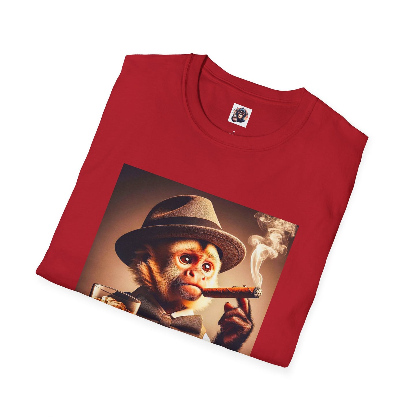 Capuchin Monkey smoking cigar shirt