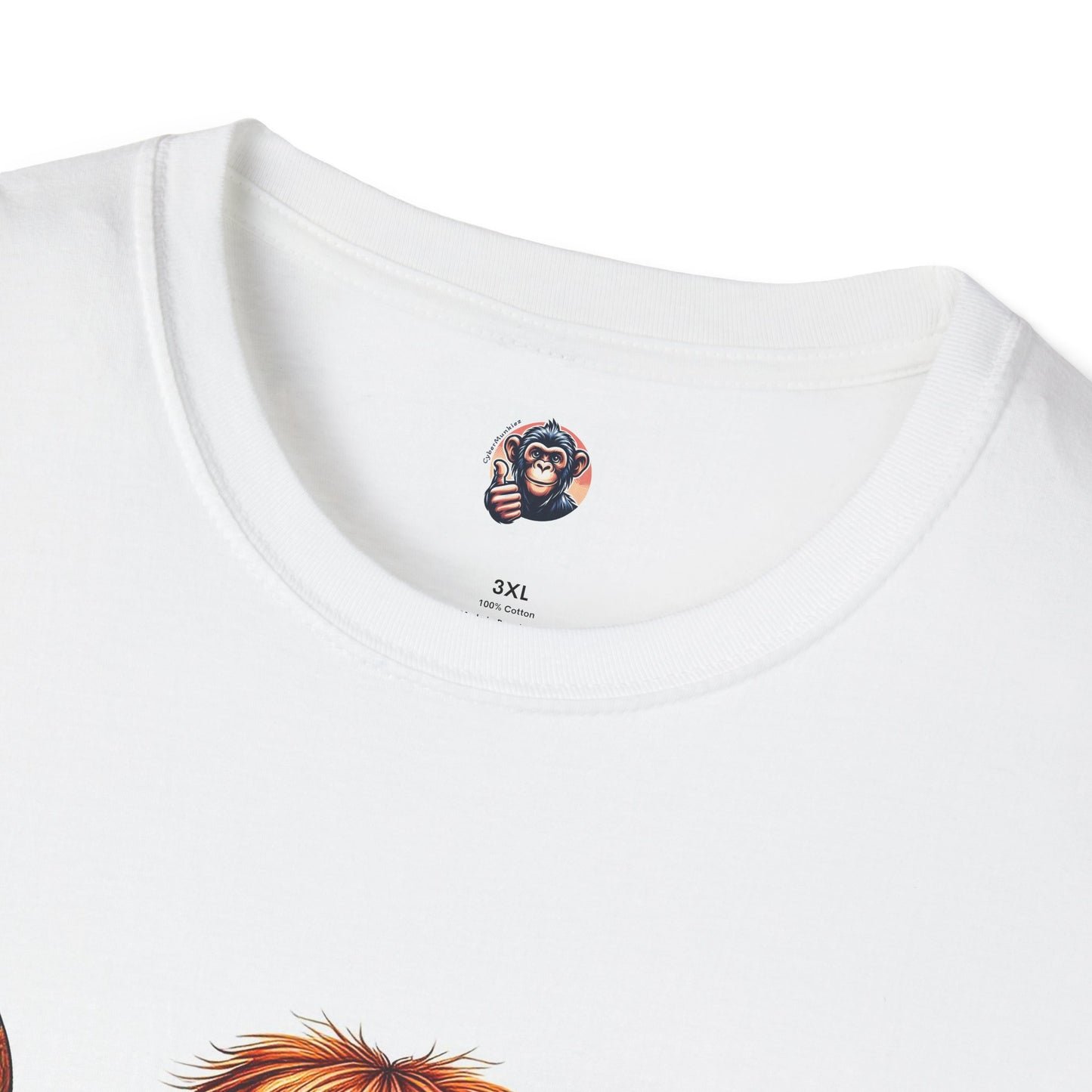 Orangutans muscles man T-Shirt Printify