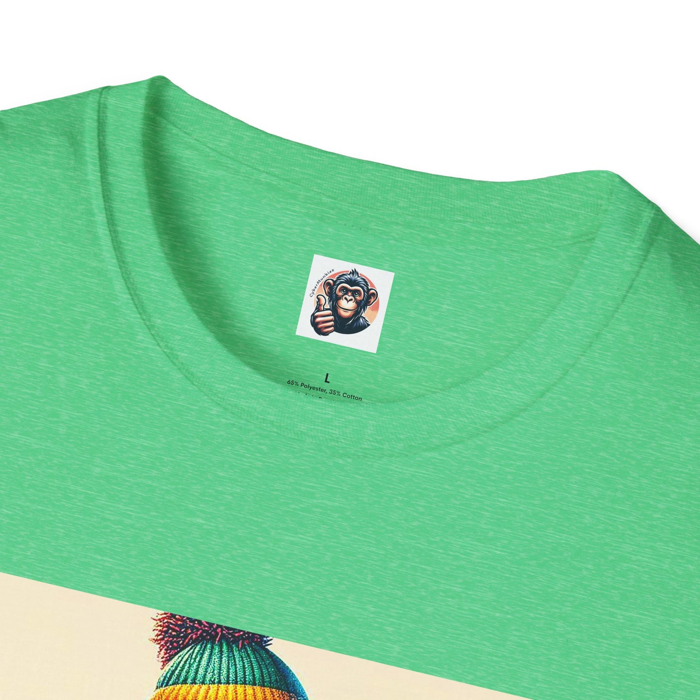 Gorilla angry surfer