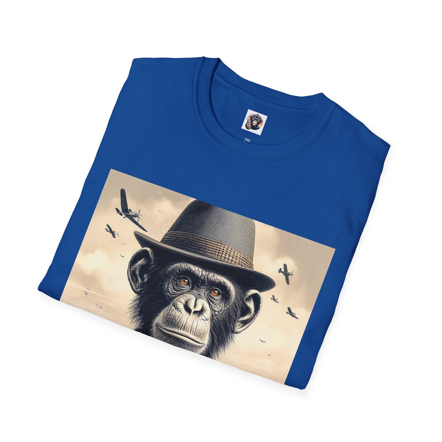 Bonobo hat and bow tie T-Shirt Printify