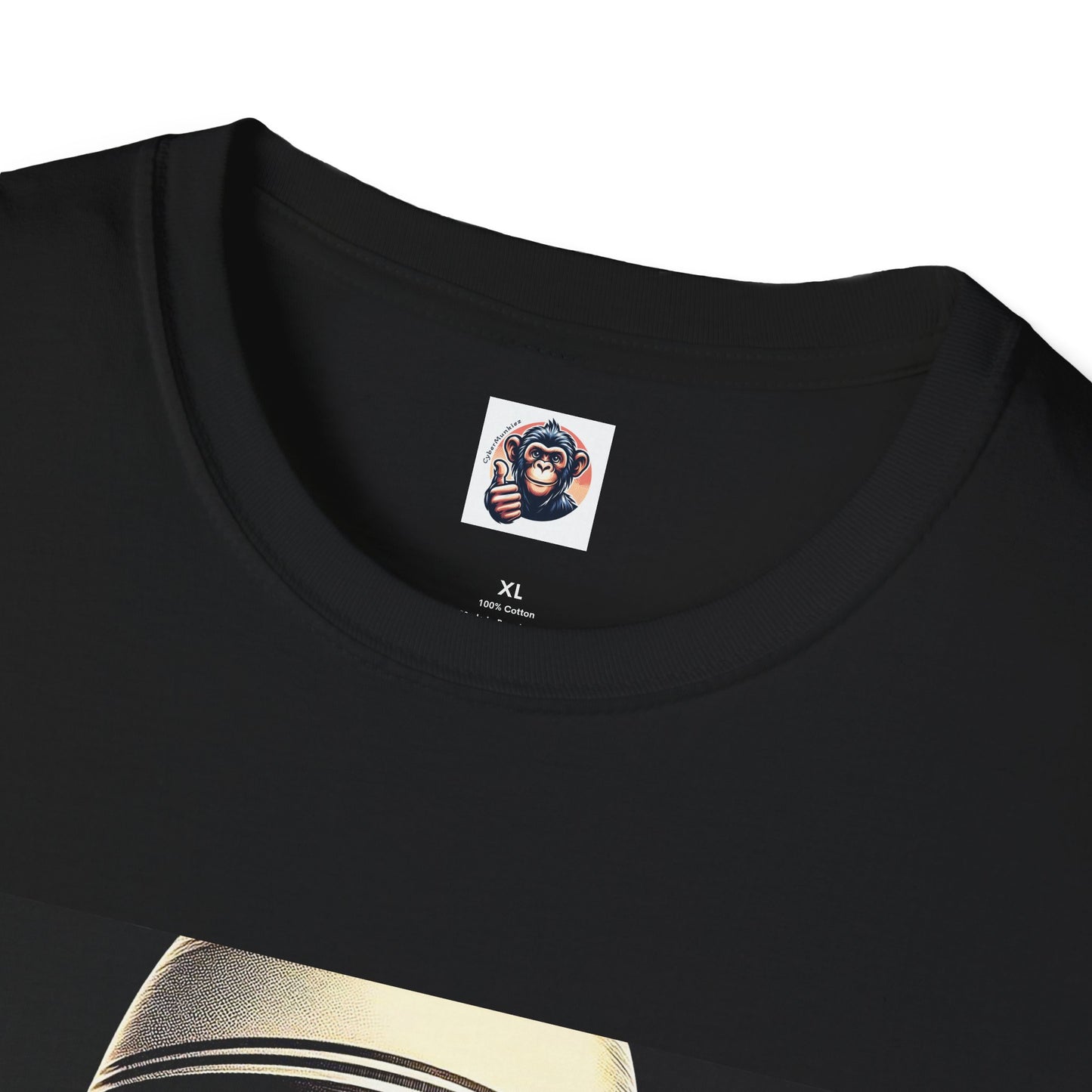 Chimp drink and smoke T-Shirt Printify