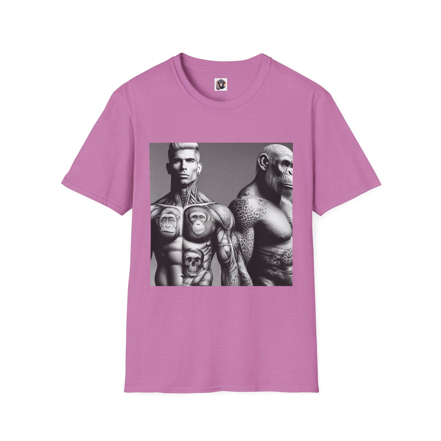 Homo Sapiens personal trainers T-Shirt Printify S Heather Radiant Orchid