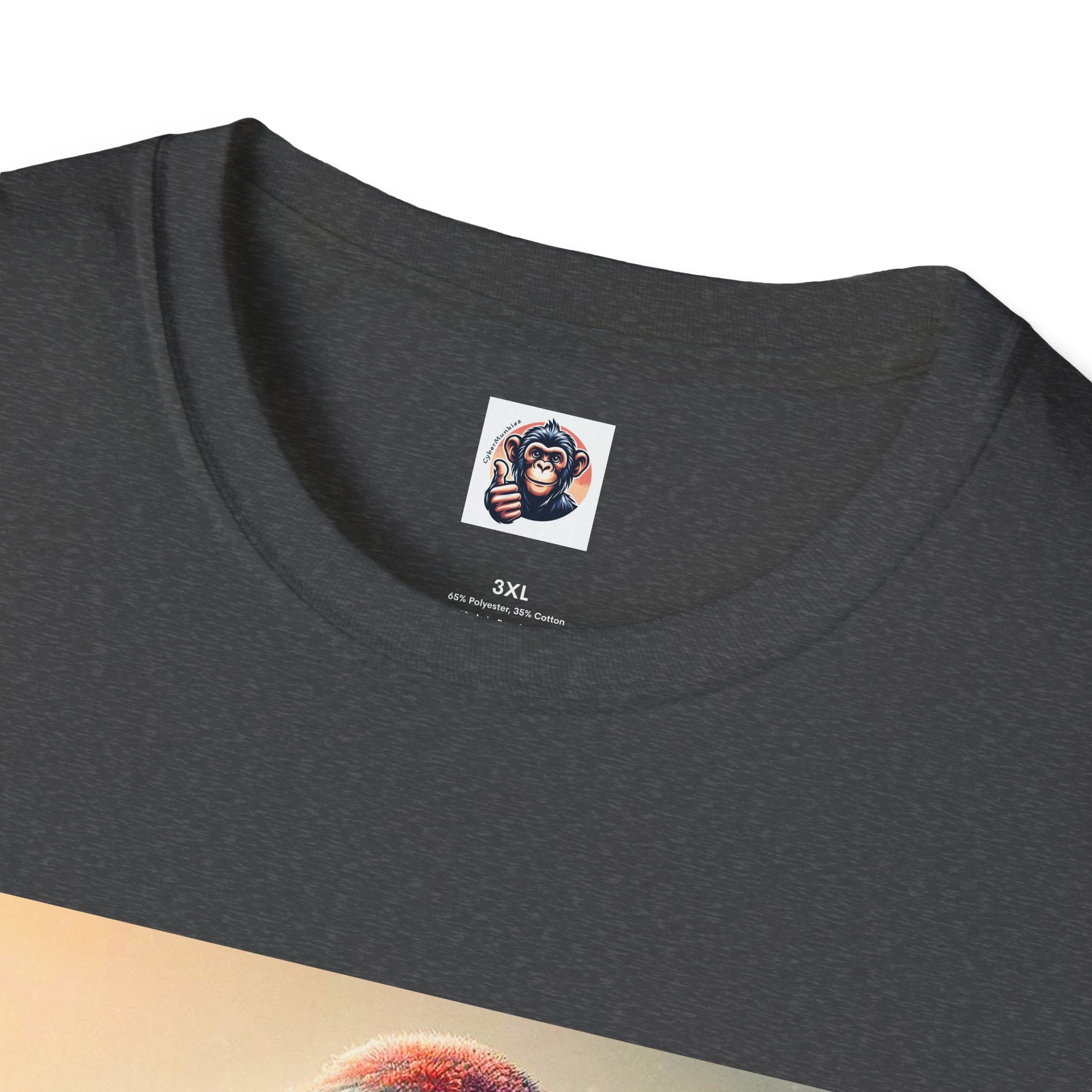 Baboon surfer T-Shirt Printify