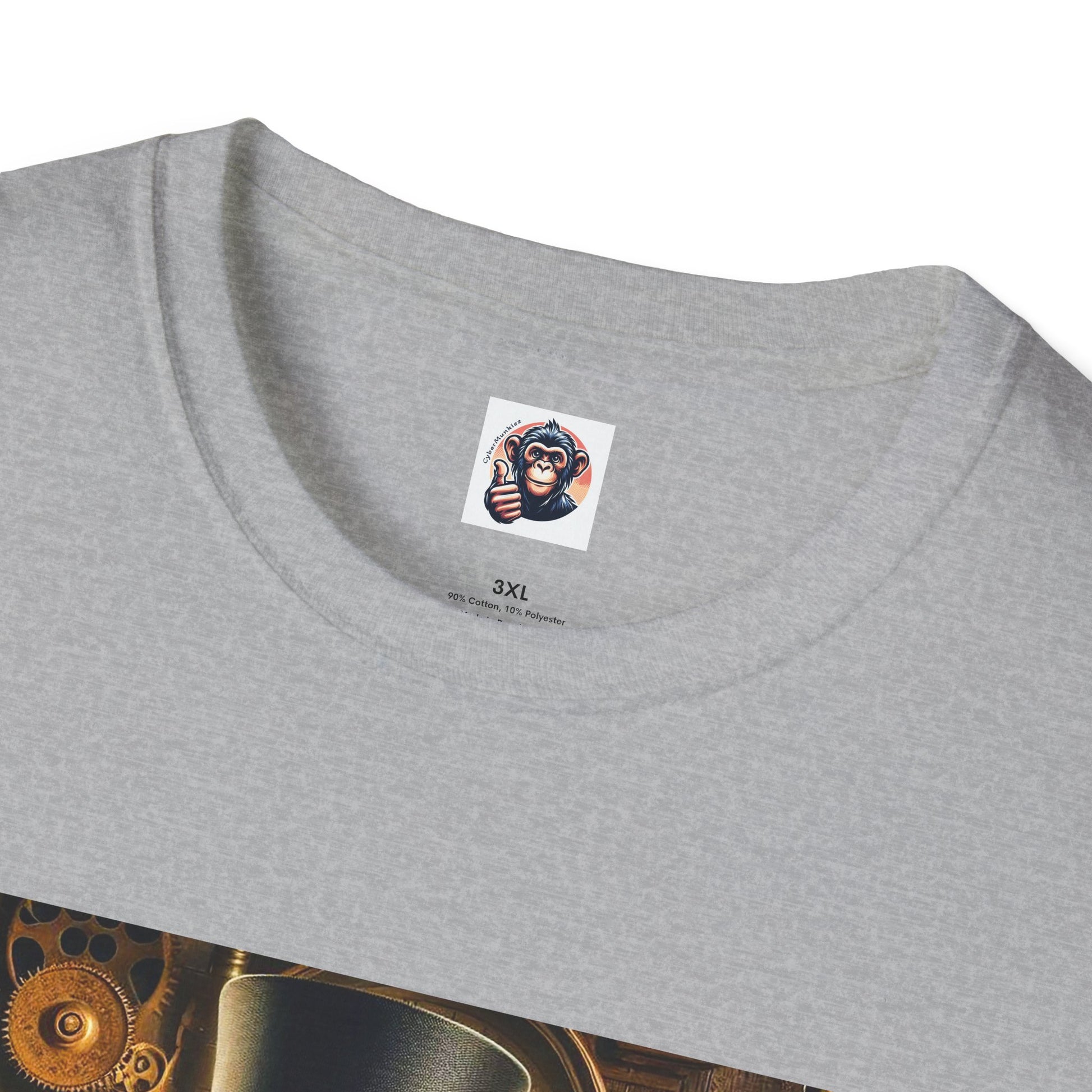 Chimp steam punk T-Shirt Printify