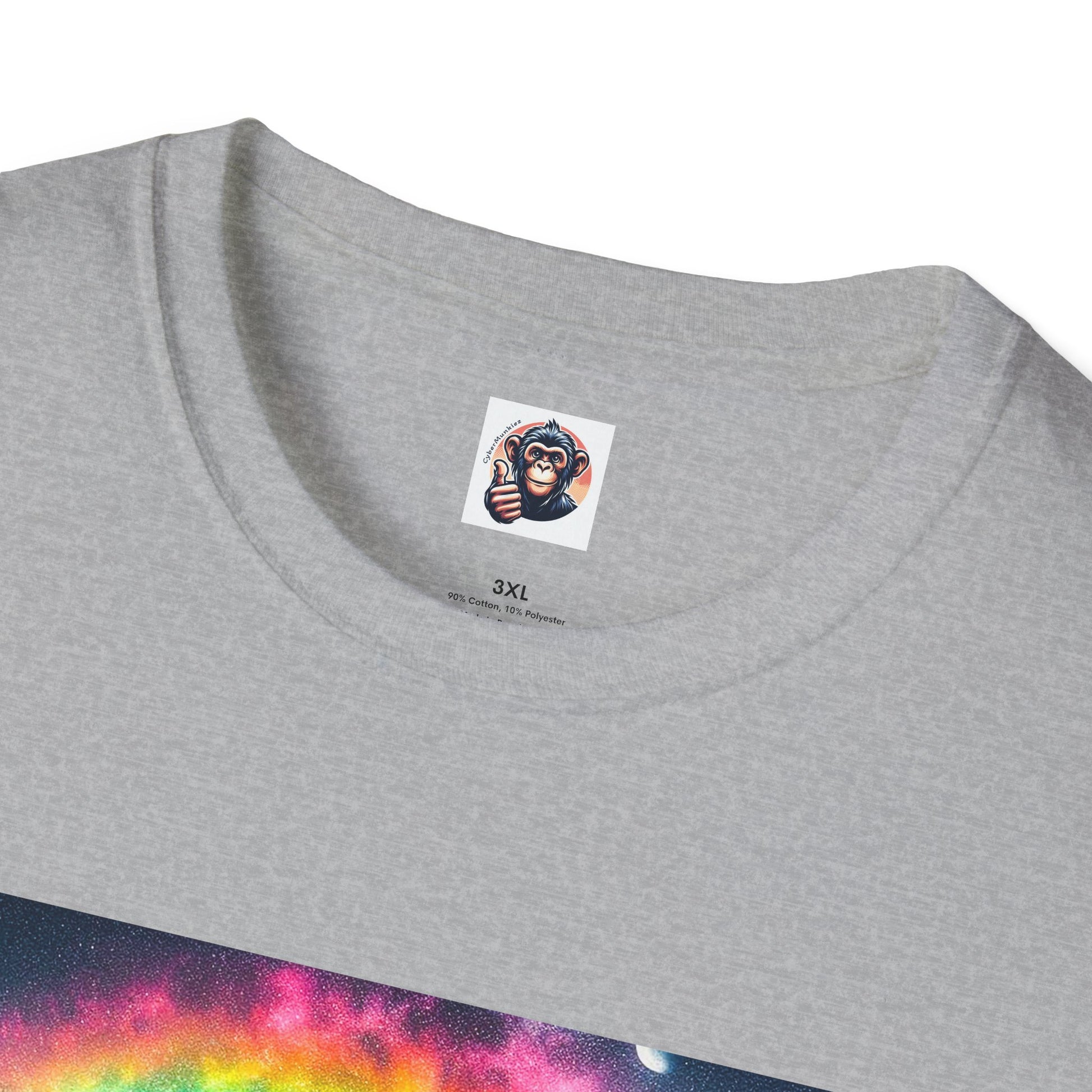 Bonobo rainbow bridge T-Shirt Printify