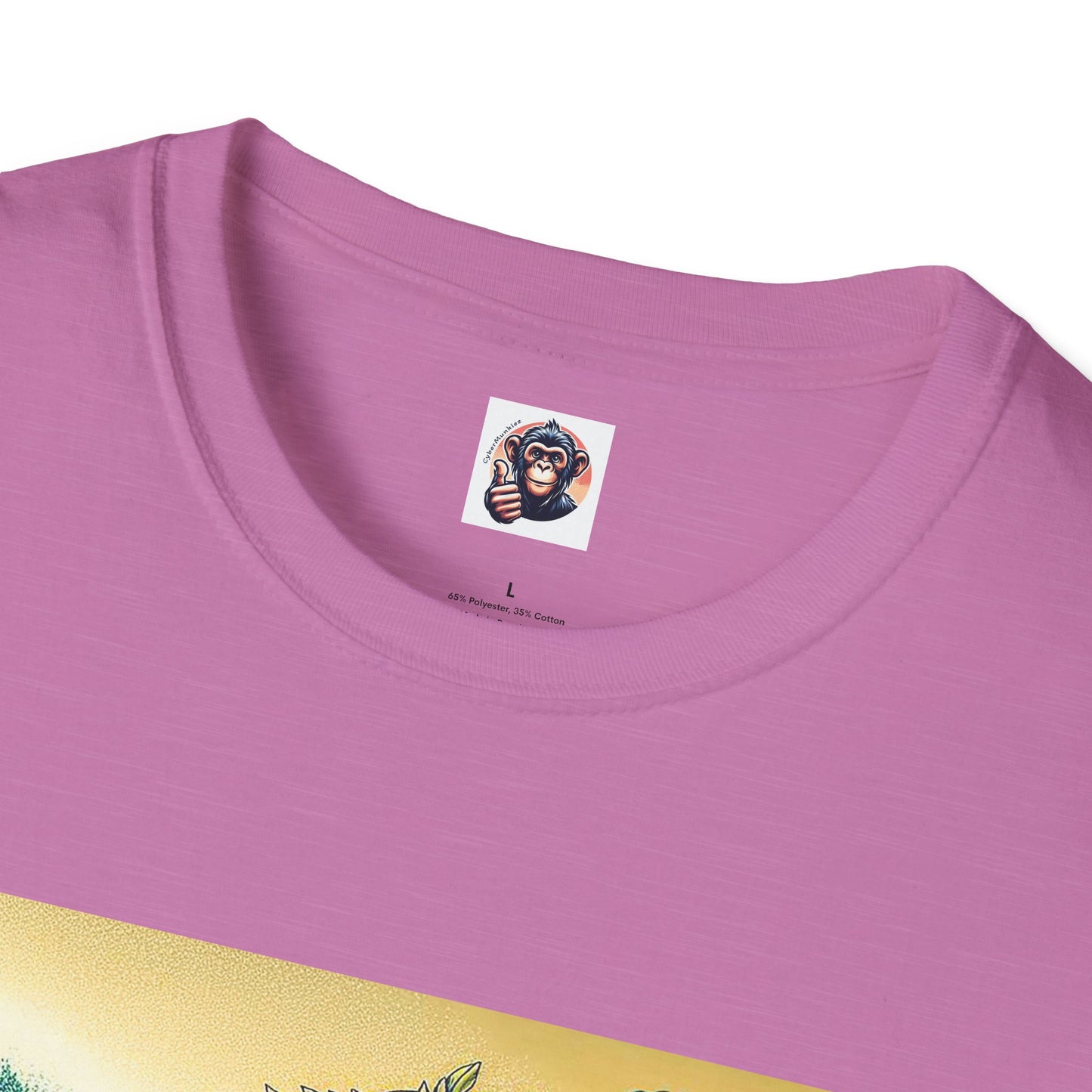 Chimp surfer girl