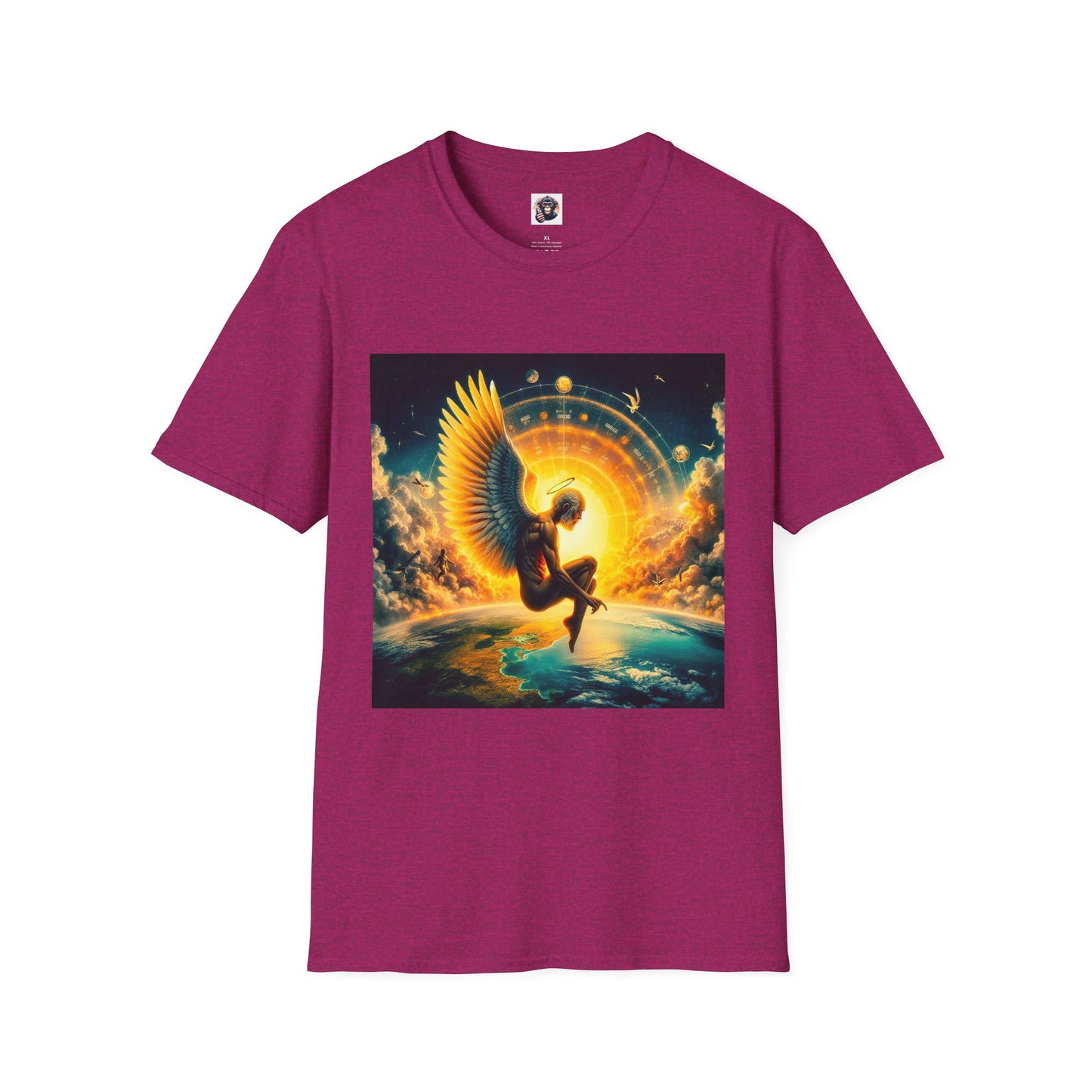 Homo Sapiens T-Shirt Printify S Antique Heliconia