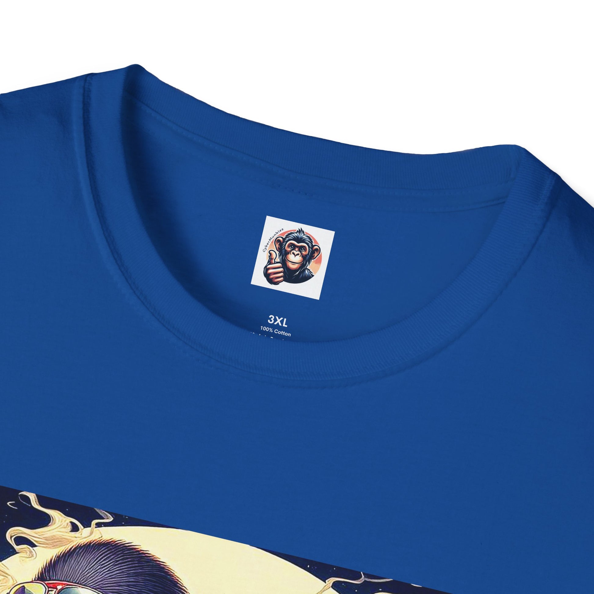 Wacky Gorilla red car T-Shirt Printify