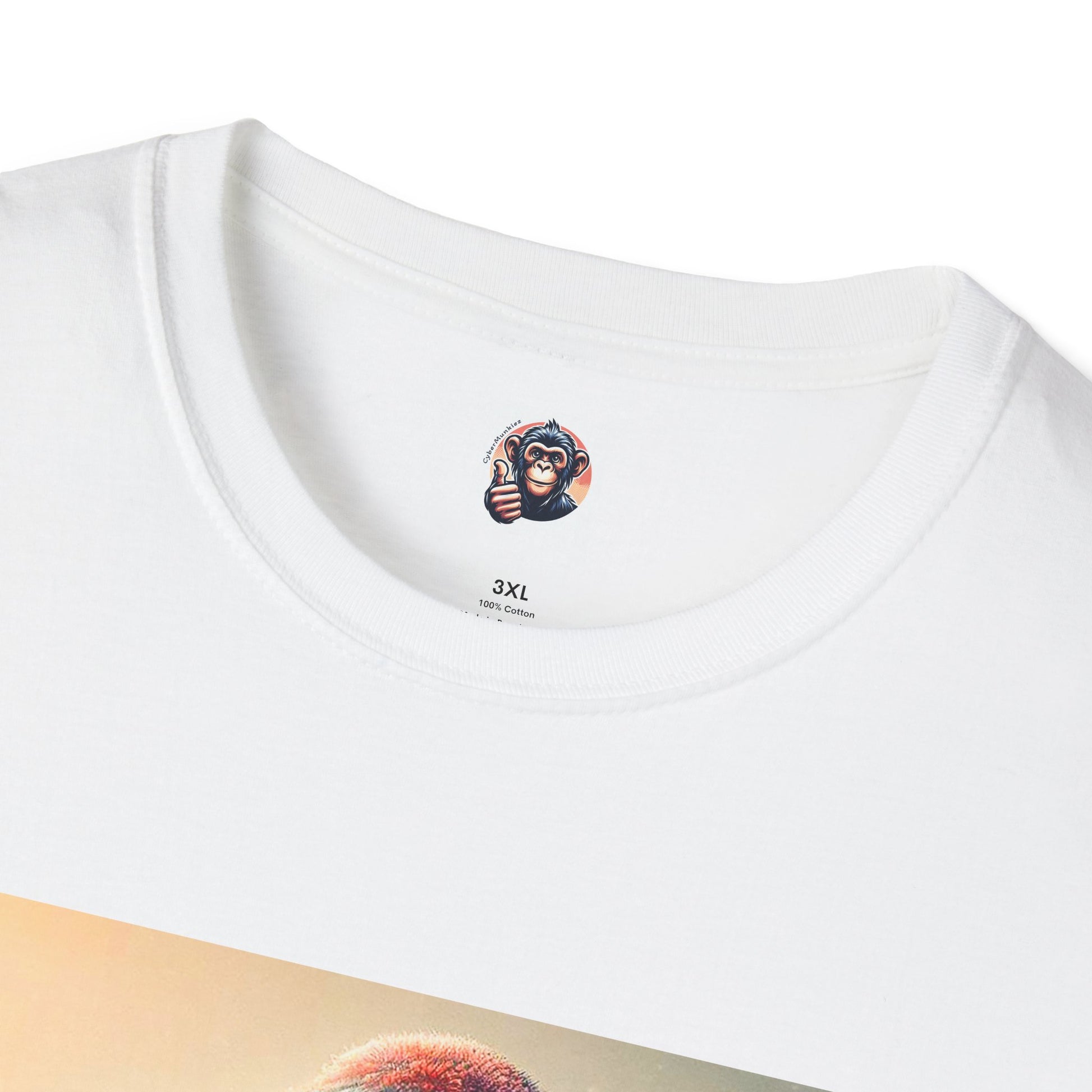 Baboon surfer T-Shirt Printify