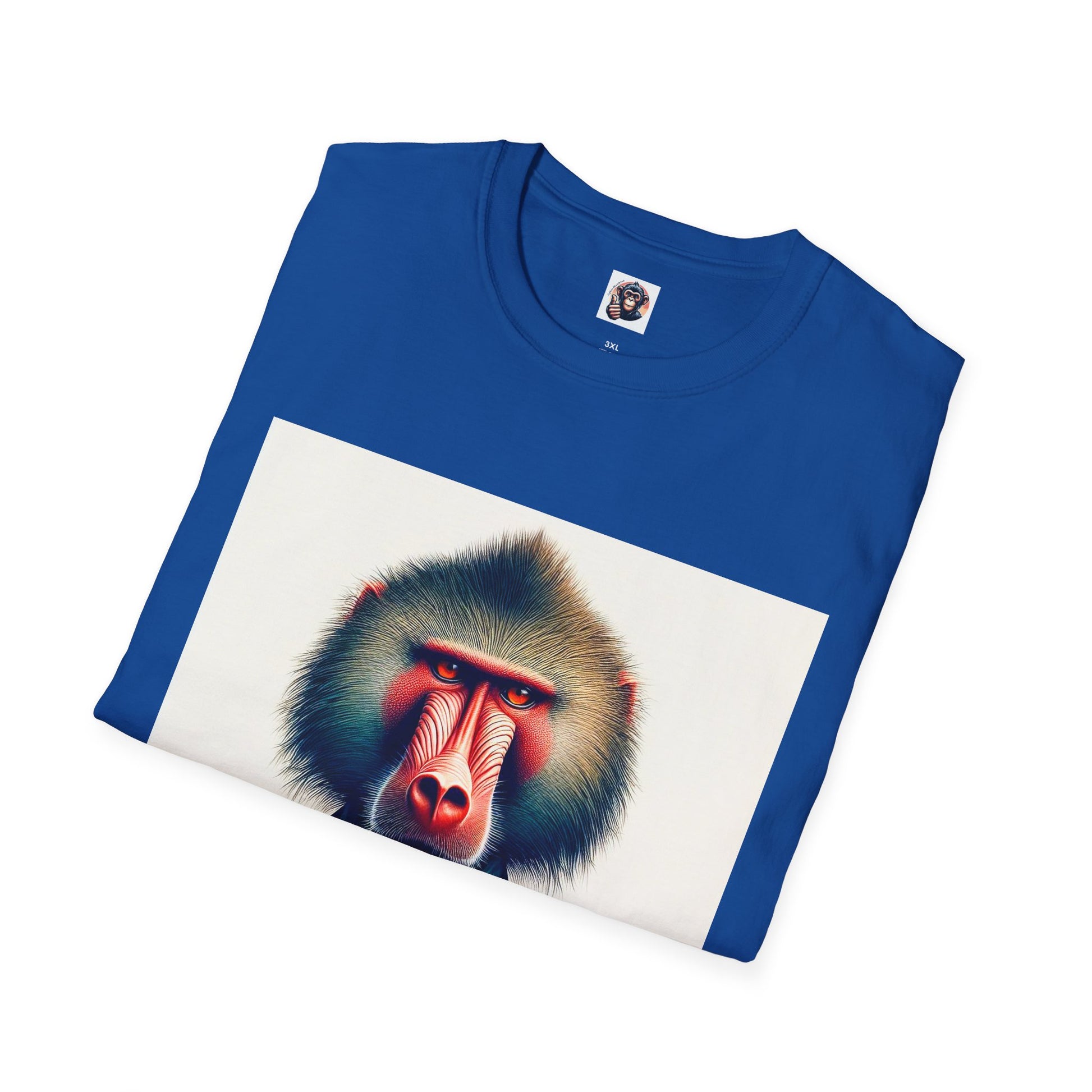 Baboon business man T-Shirt Printify