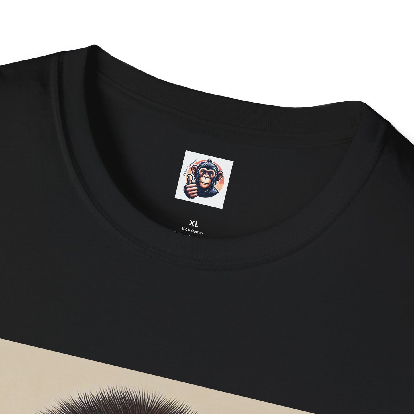 Capuchin Monkey business man T-Shirt Printify