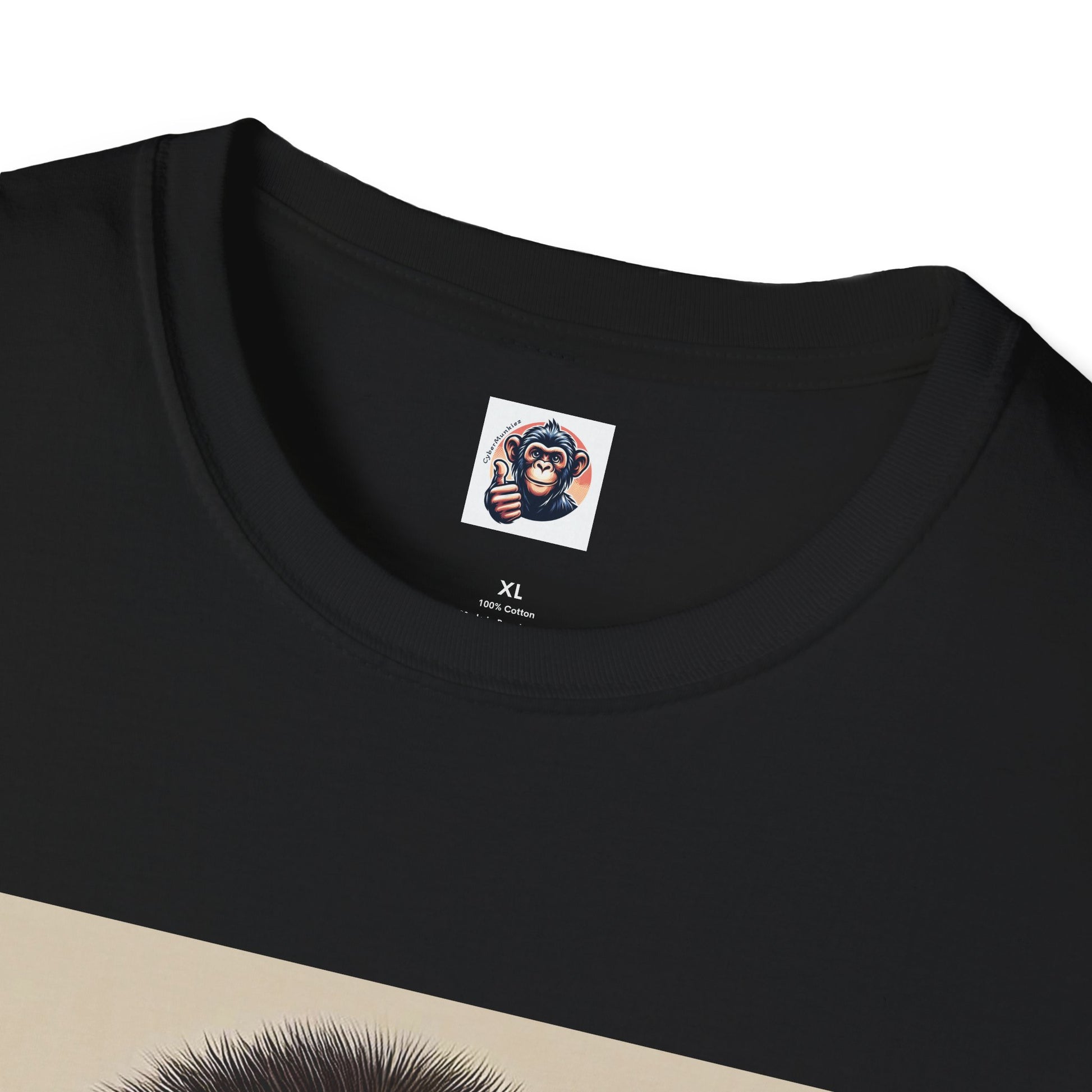 Capuchin Monkey business man T-Shirt Printify