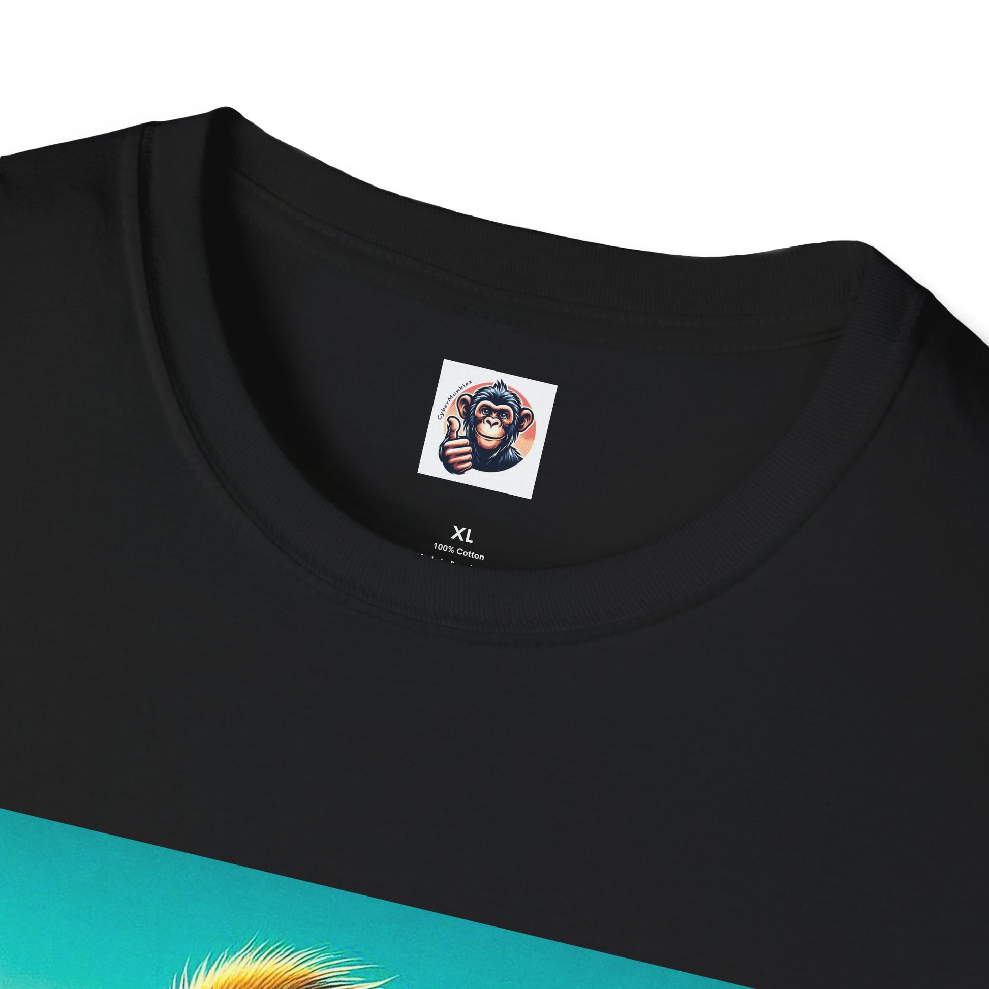 Baboon surfer T-Shirt Printify