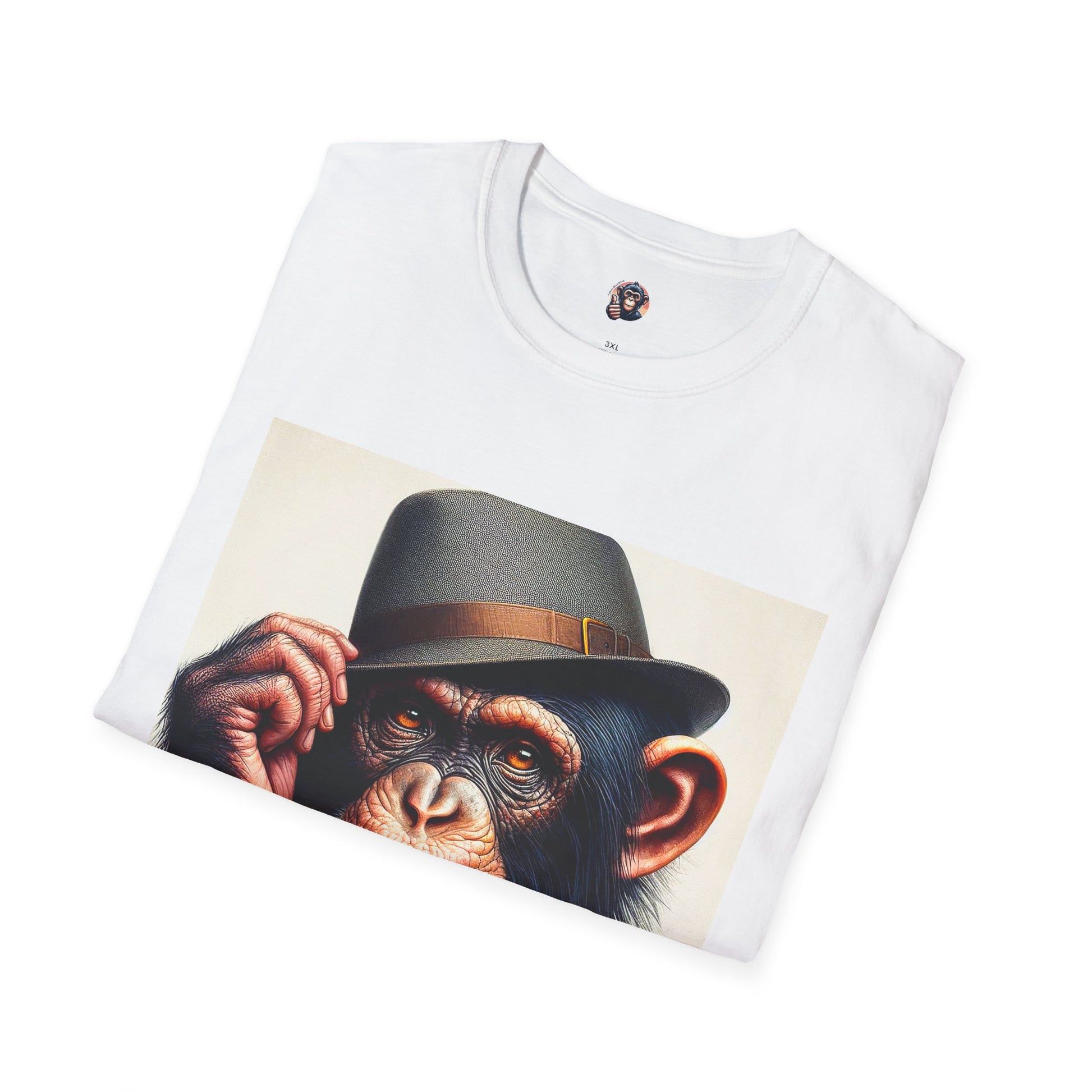 Chimp fun hat T-Shirt Printify