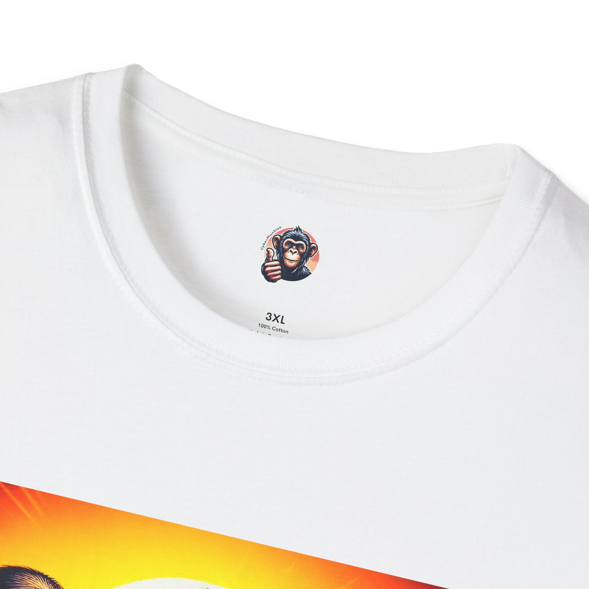 Wacky Chimp car driving T-Shirt Printify