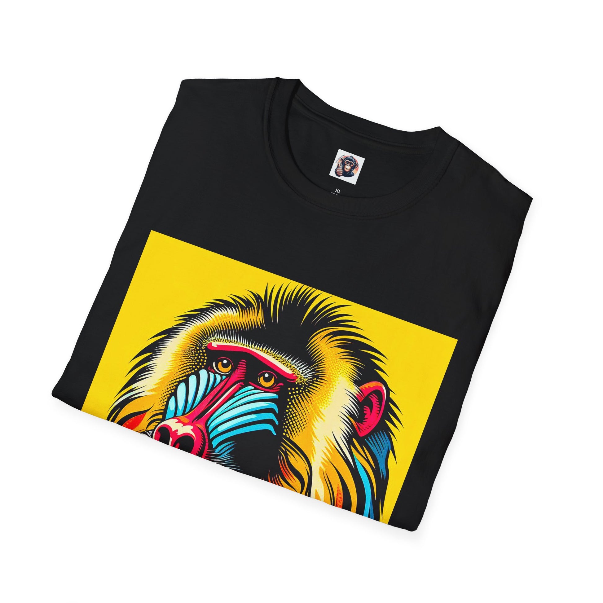 Baboon colorful T-Shirt Printify