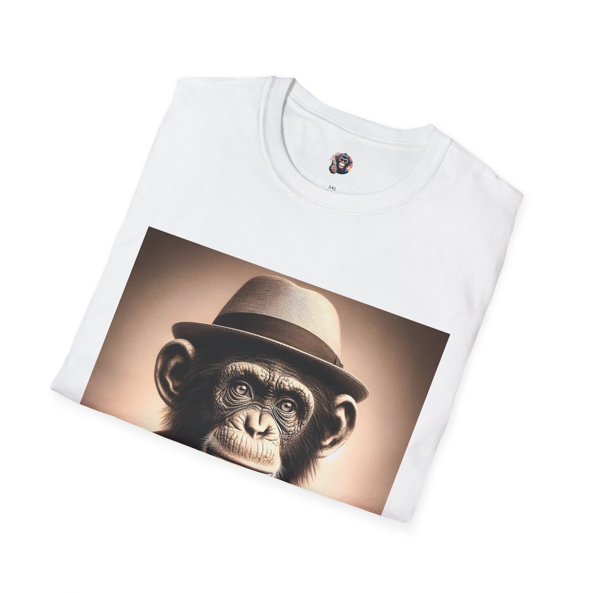 Bonobo happy guy T-Shirt Printify