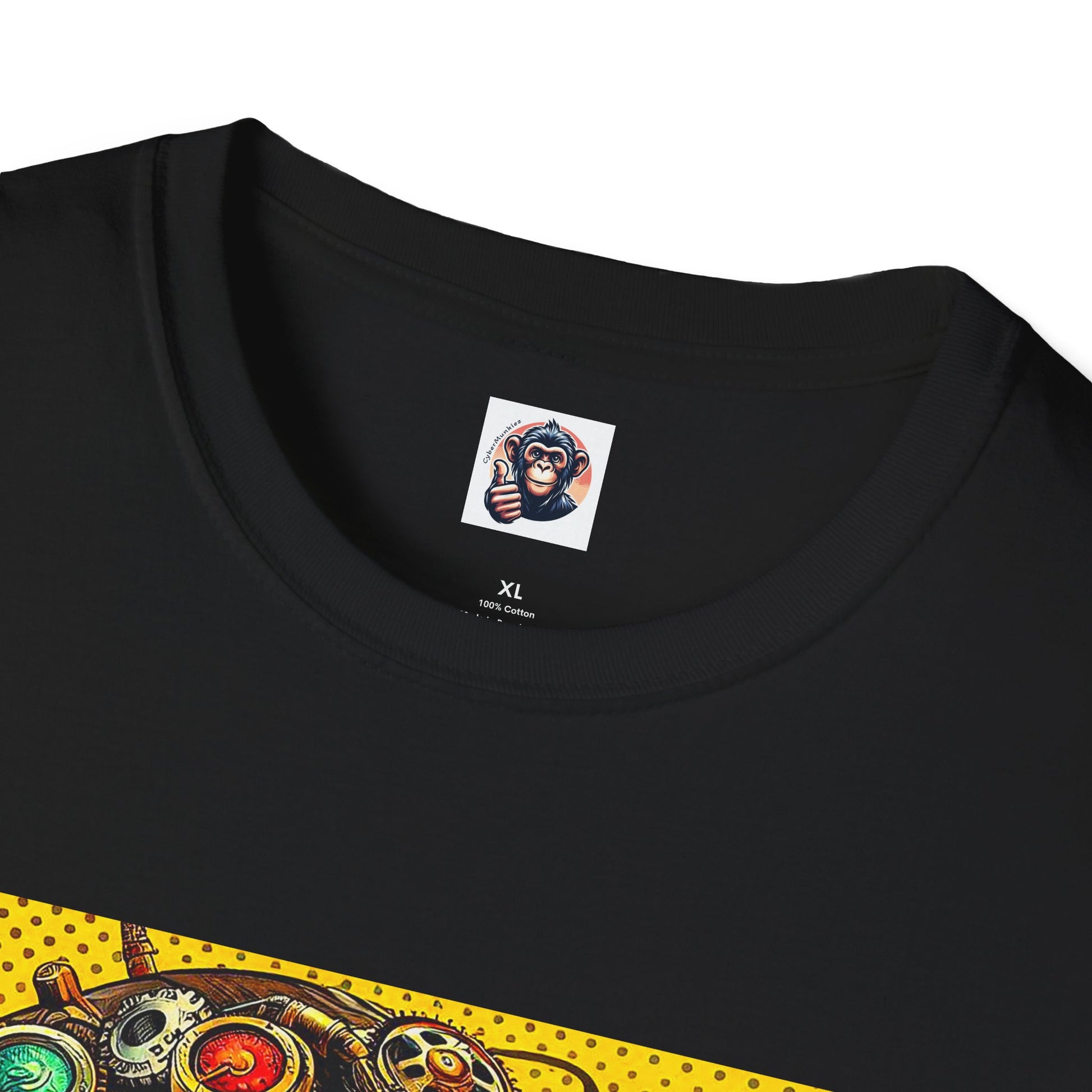 Capuchin Monkey steam punk T-Shirt Printify