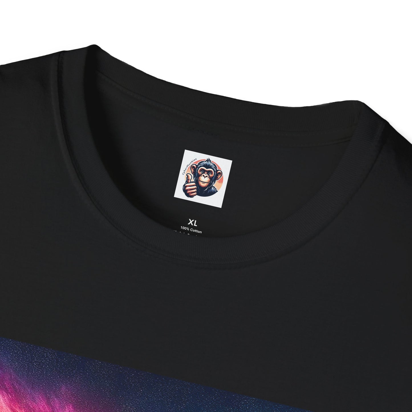 Bonobo rainbow bridge T-Shirt Printify