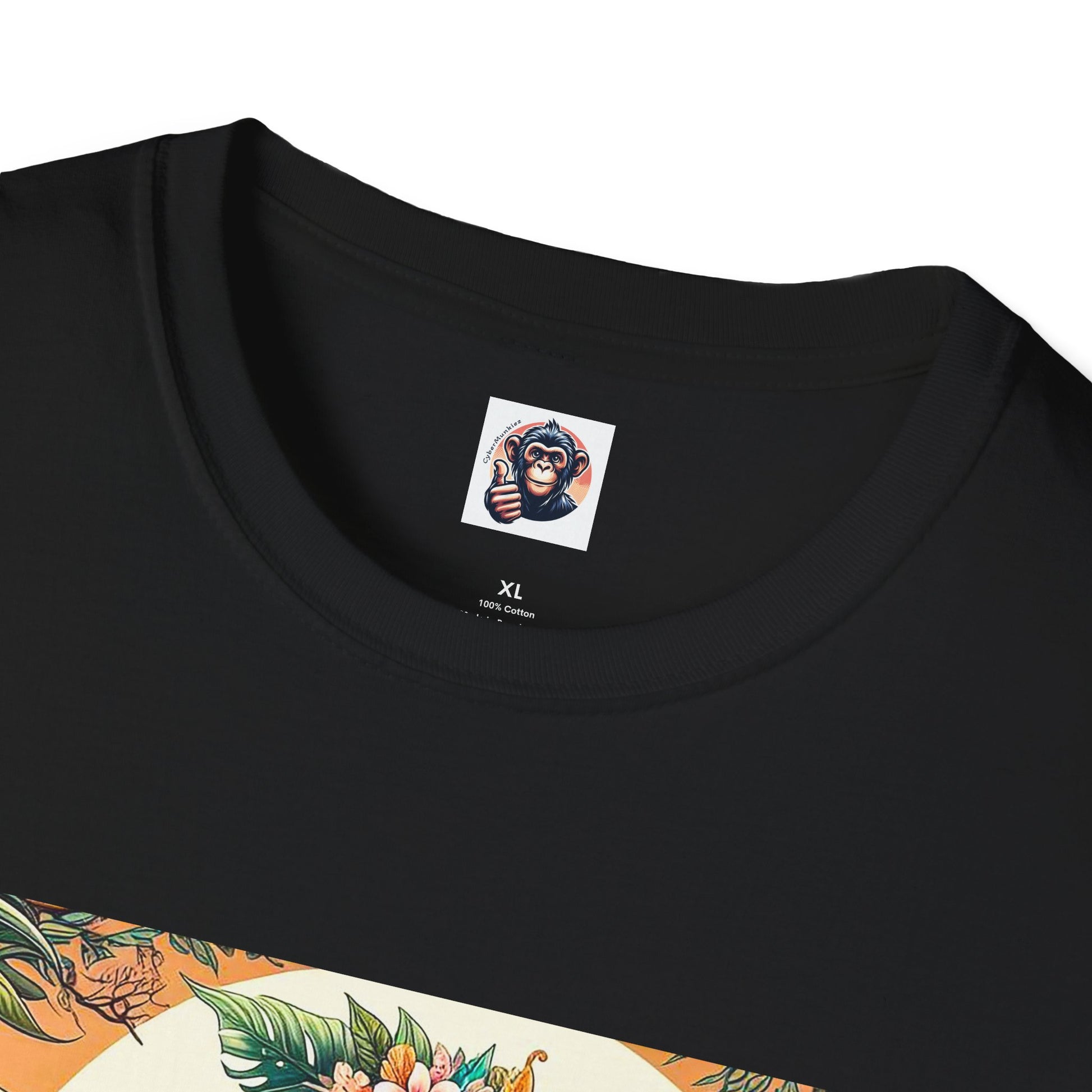 Chimp surfing T-Shirt Printify