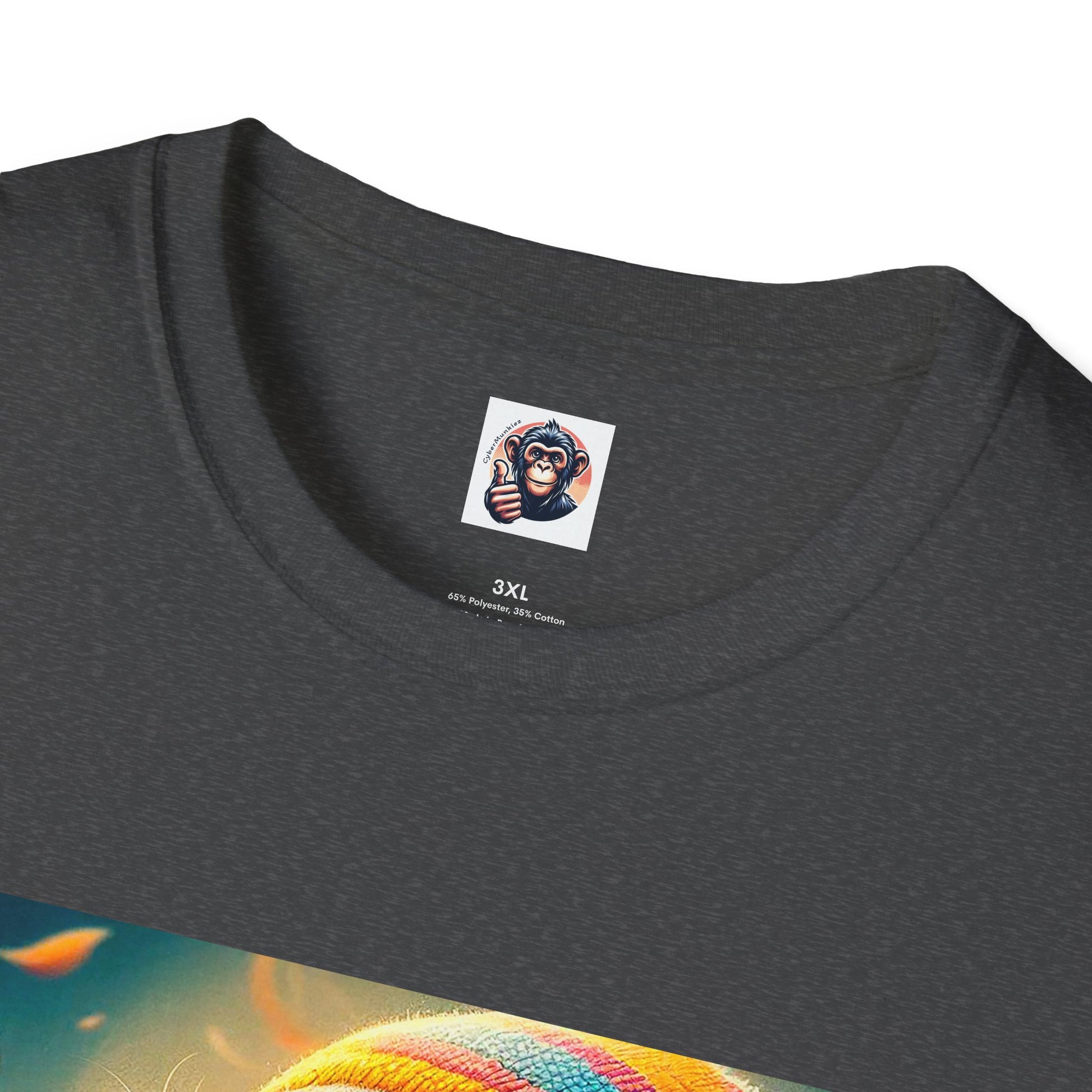 Capuchin Monkey wise man shirt T-Shirt Printify