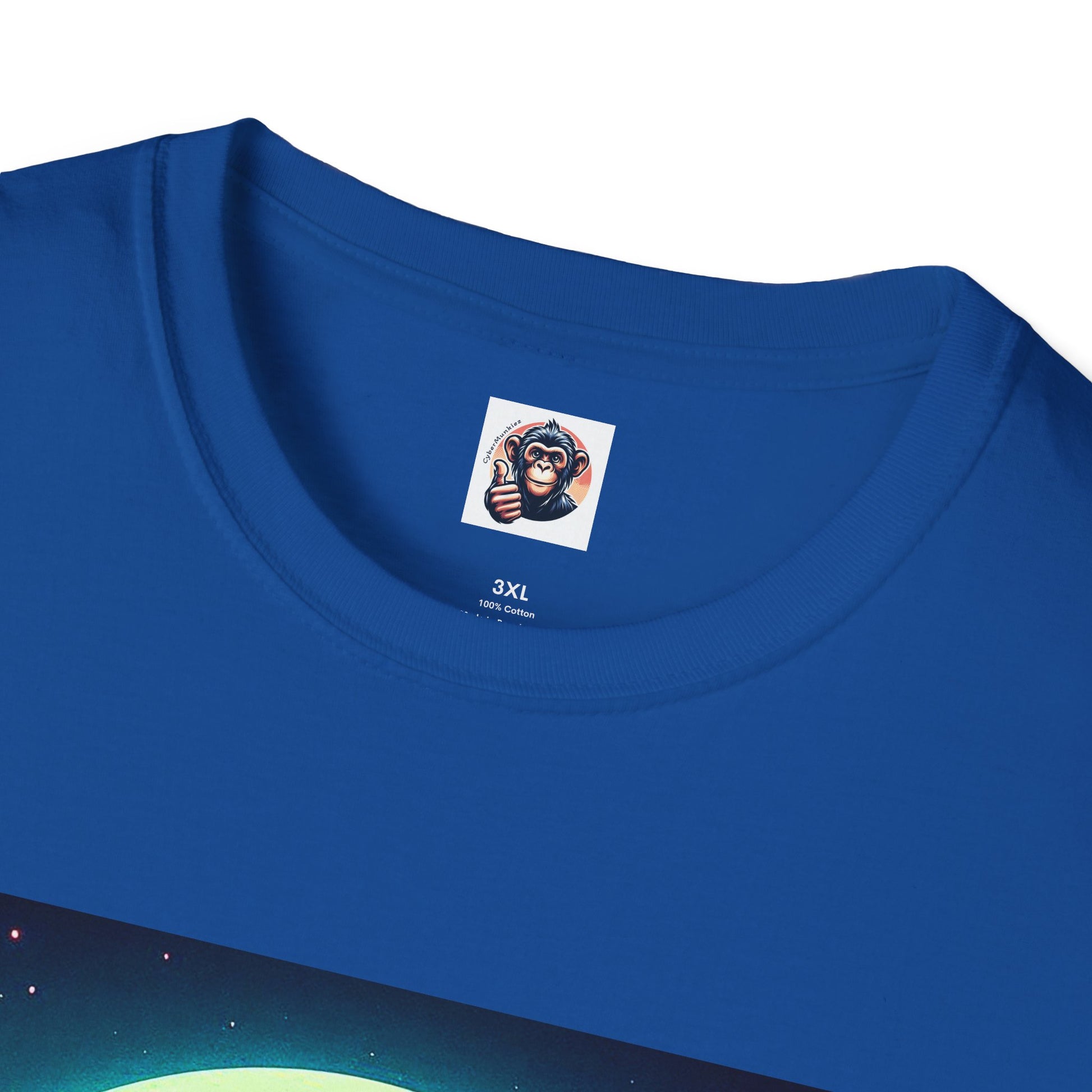 Wacky Gorilla purple car T-Shirt Printify