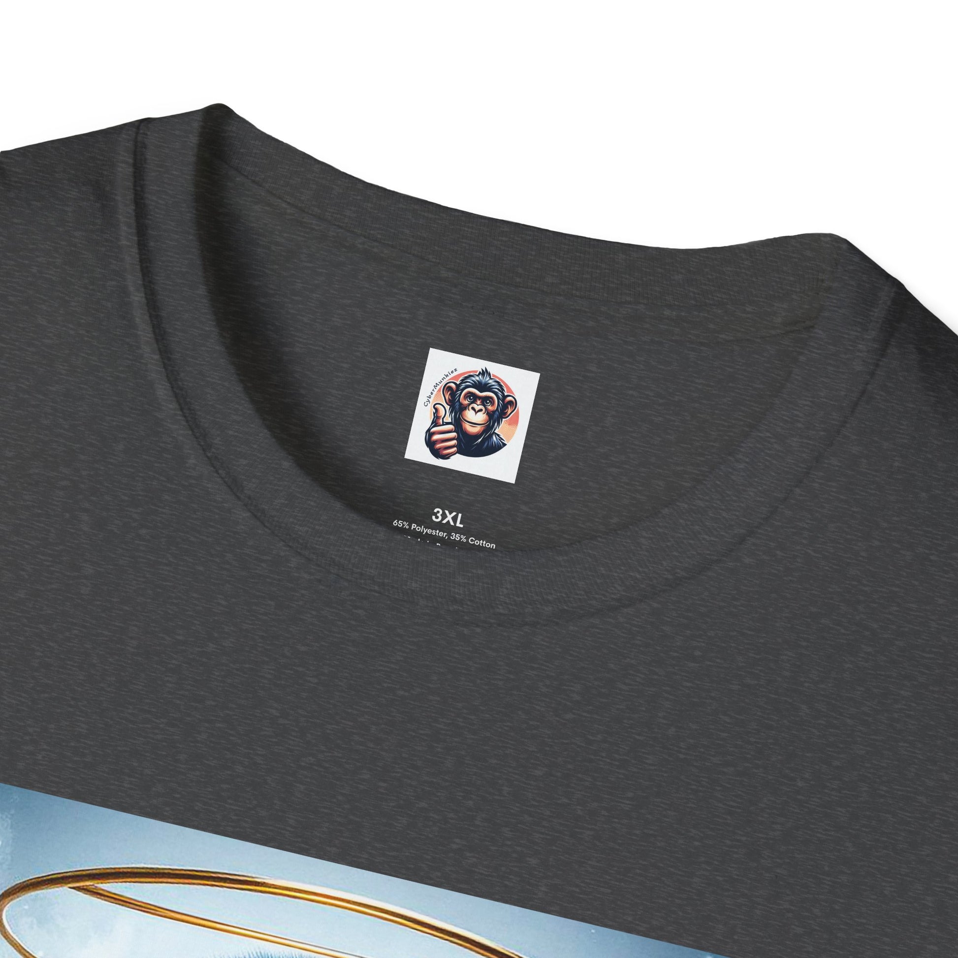 Capuchin Monkey Angel shirt T-Shirt Printify