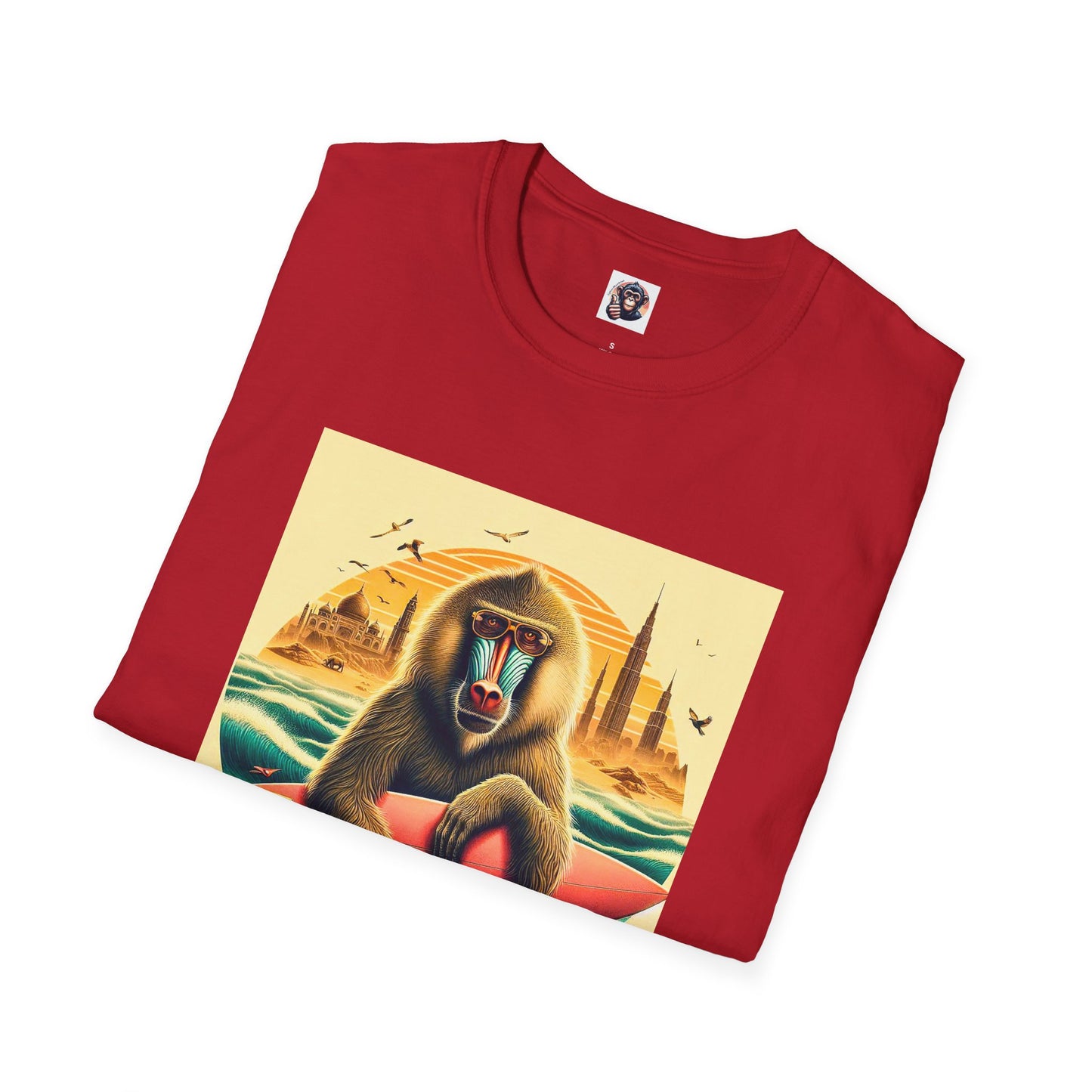 Baboon surfer