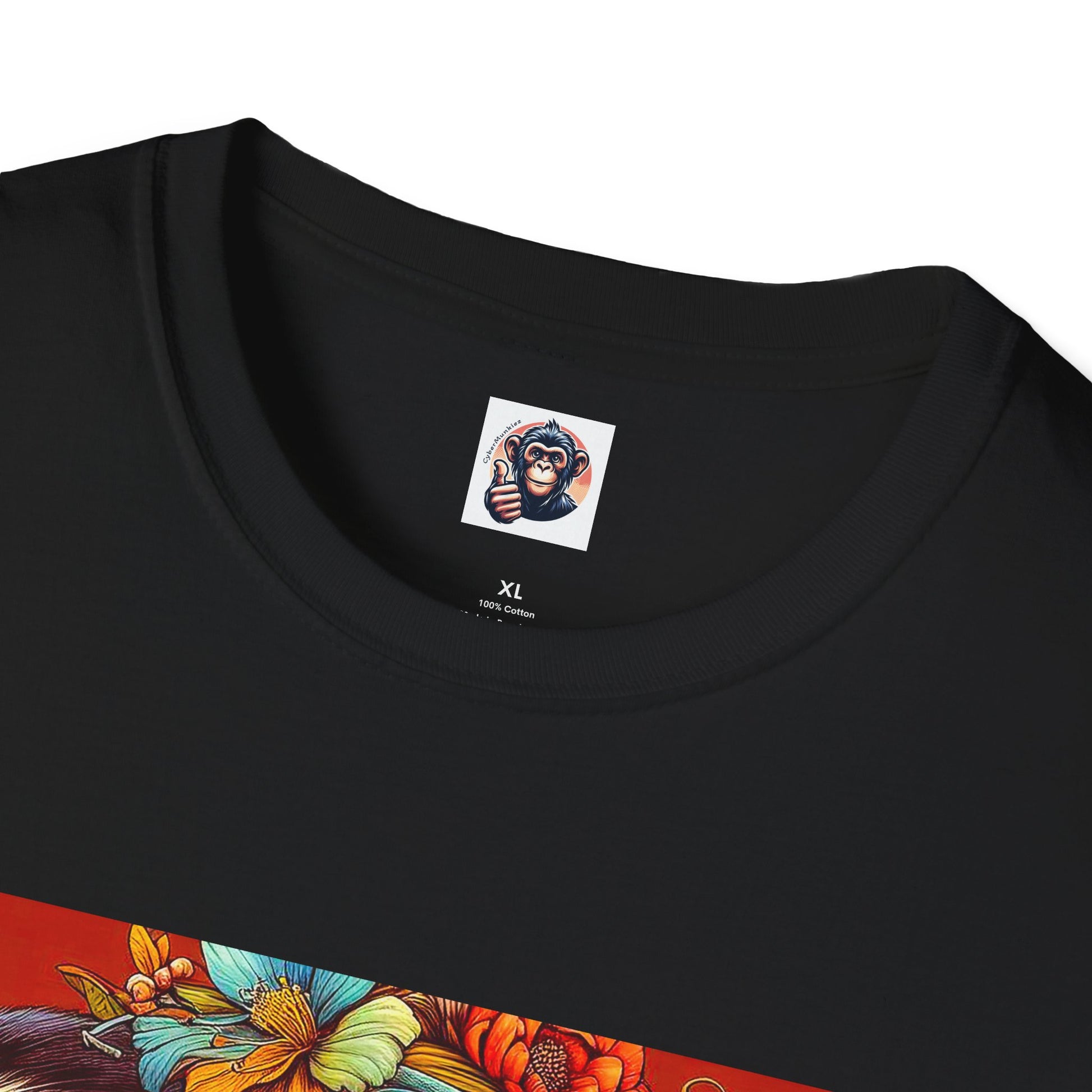 Capuchin Monkey 70s soul sister shirt T-Shirt Printify