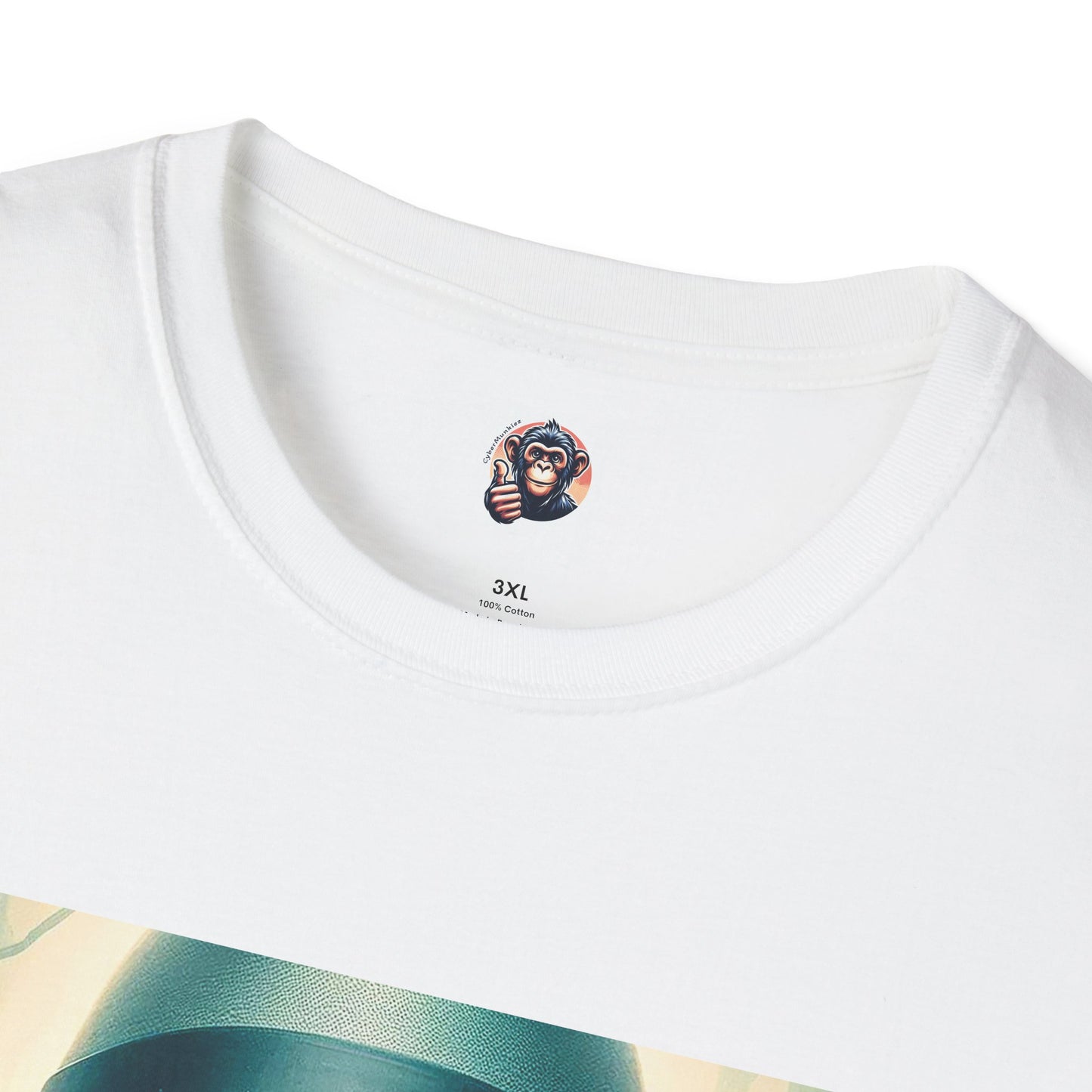 Gorilla cigar smoking T-Shirt Printify