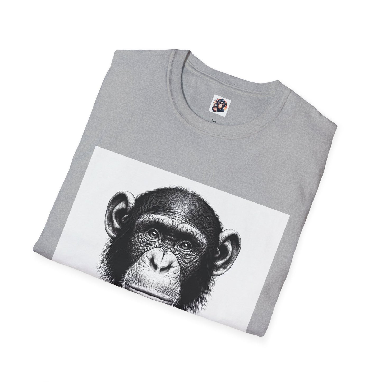 Bonobo business Man T-Shirt Printify