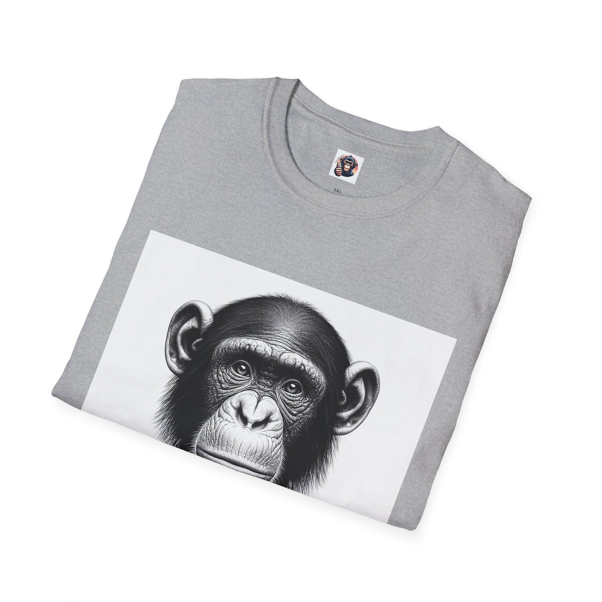 Bonobo business Man T-Shirt Printify