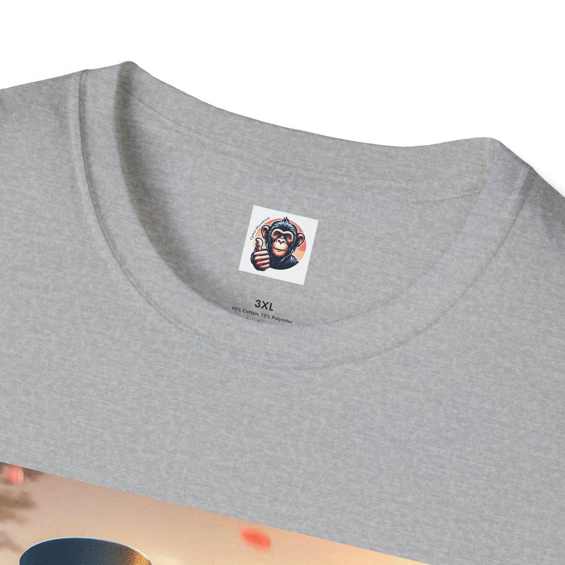 Wacky Chimp driving car T-Shirt Printify