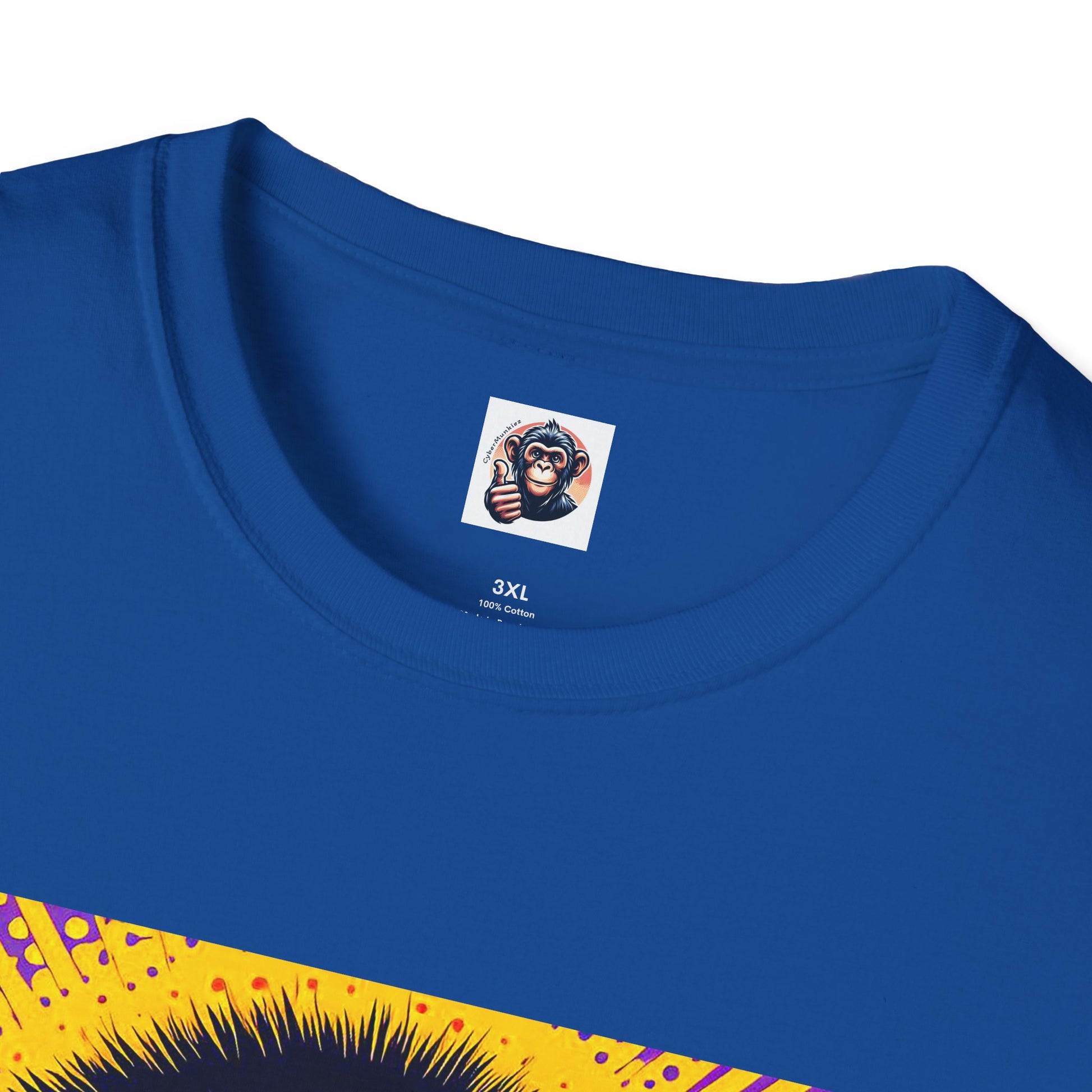 Capuchin Monkey yellow T-Shirt Printify