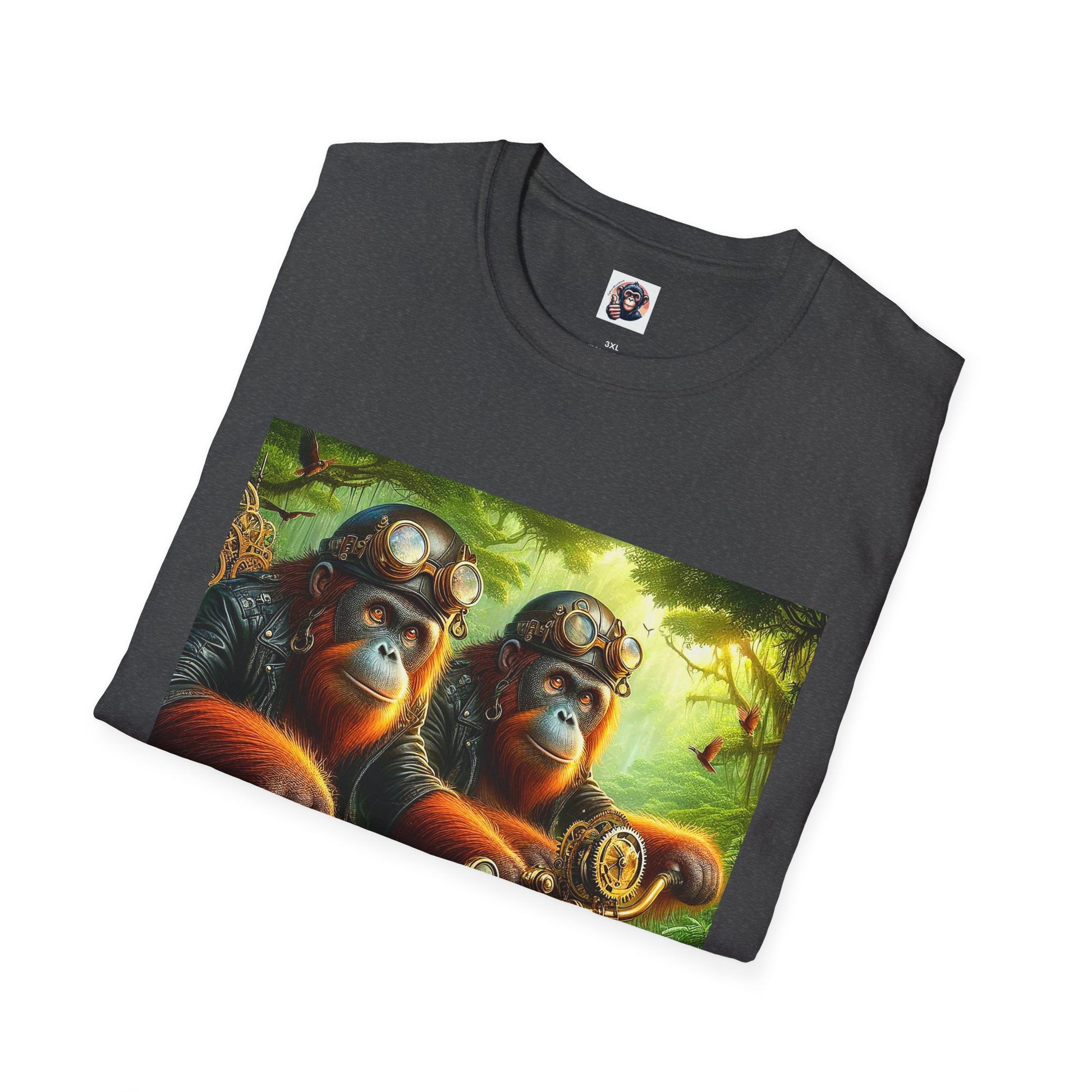 Orangutans steam punk T-Shirt Printify