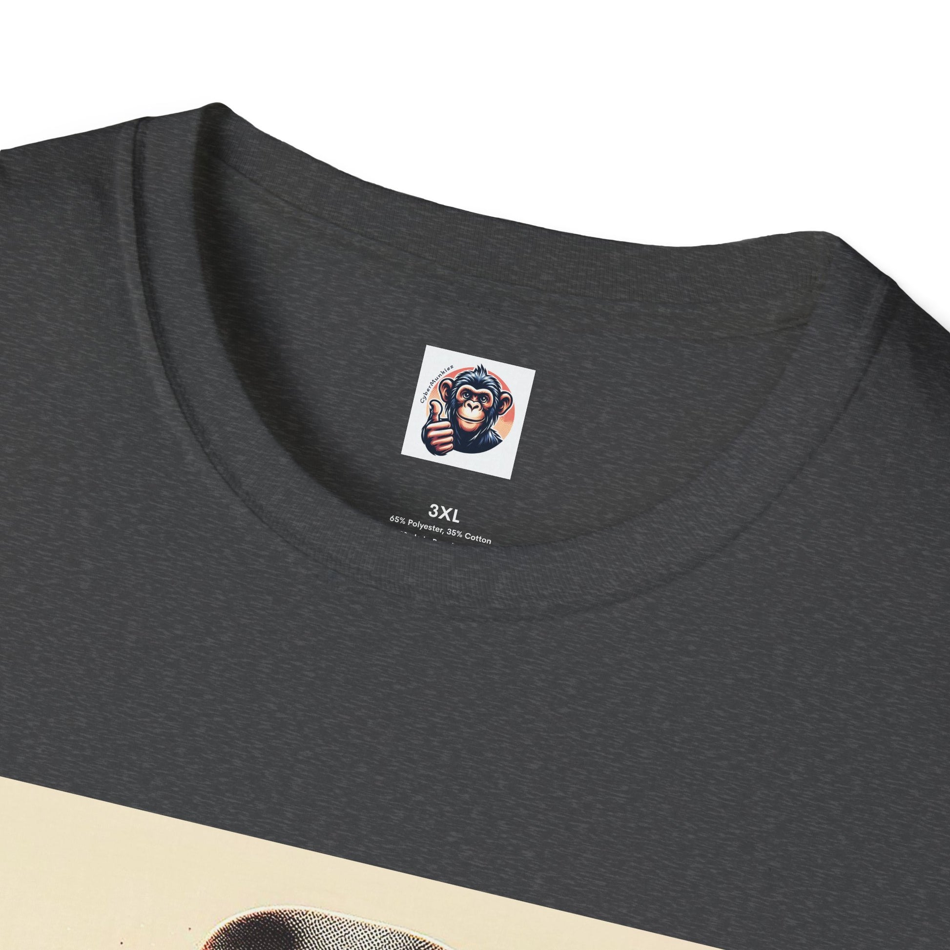 Baboon bow tie cutie T-Shirt Printify