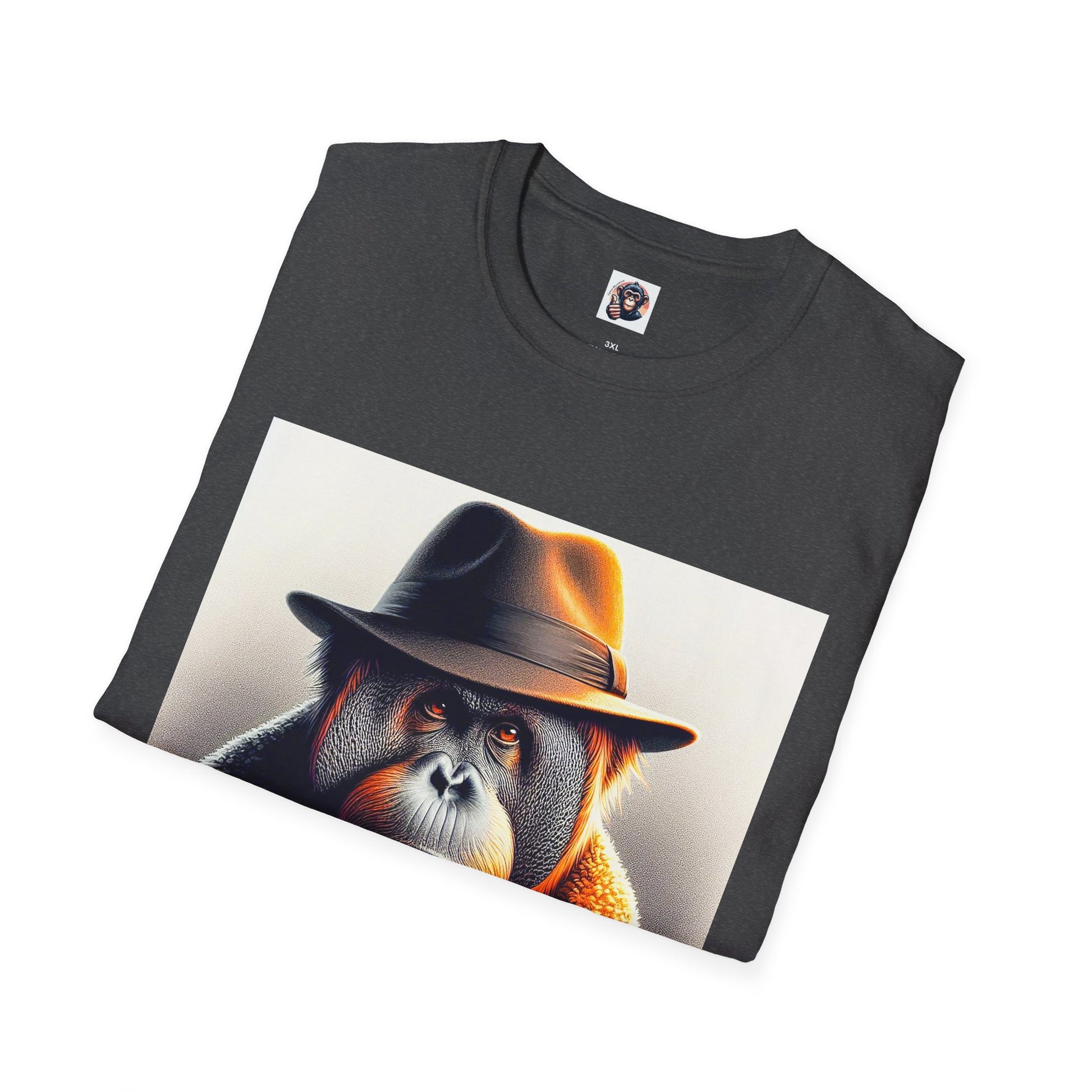 Orangutans hat and tie T-Shirt Printify