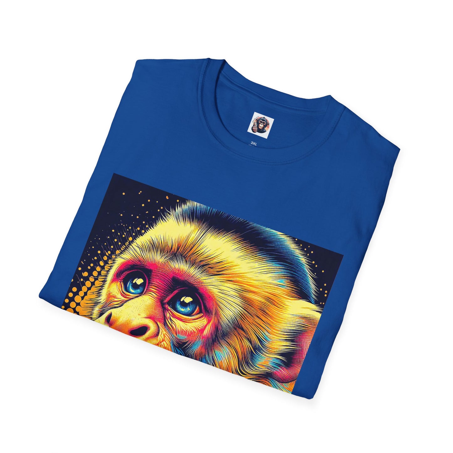 Capuchin Monkey colorful beauty shirt T-Shirt Printify